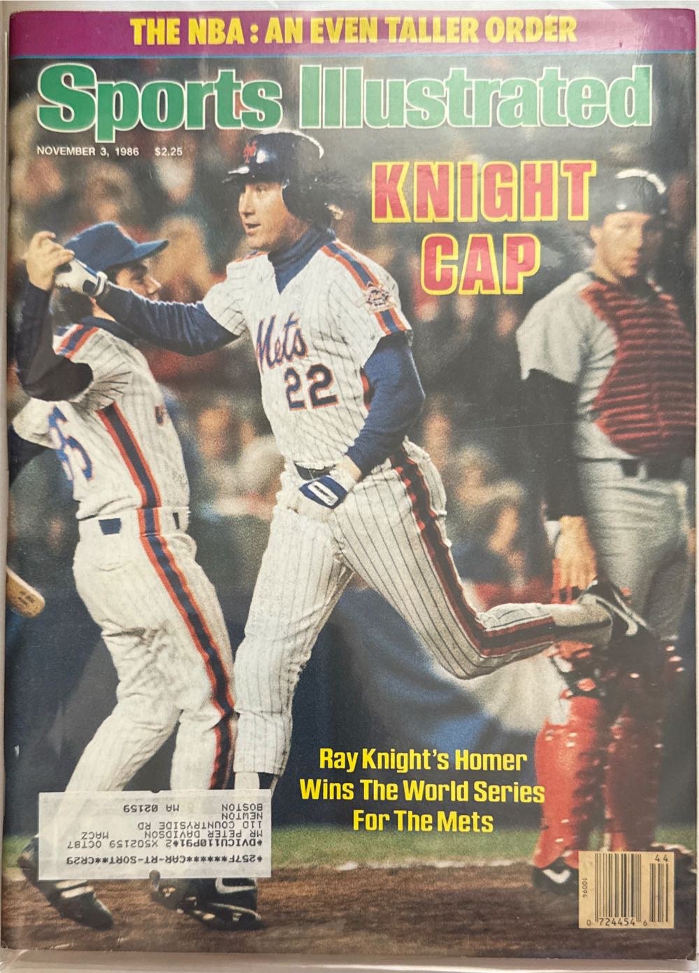 Sports Illustrated  (November) magazine collectible [Barcode 07244000005644] - Main Image 2