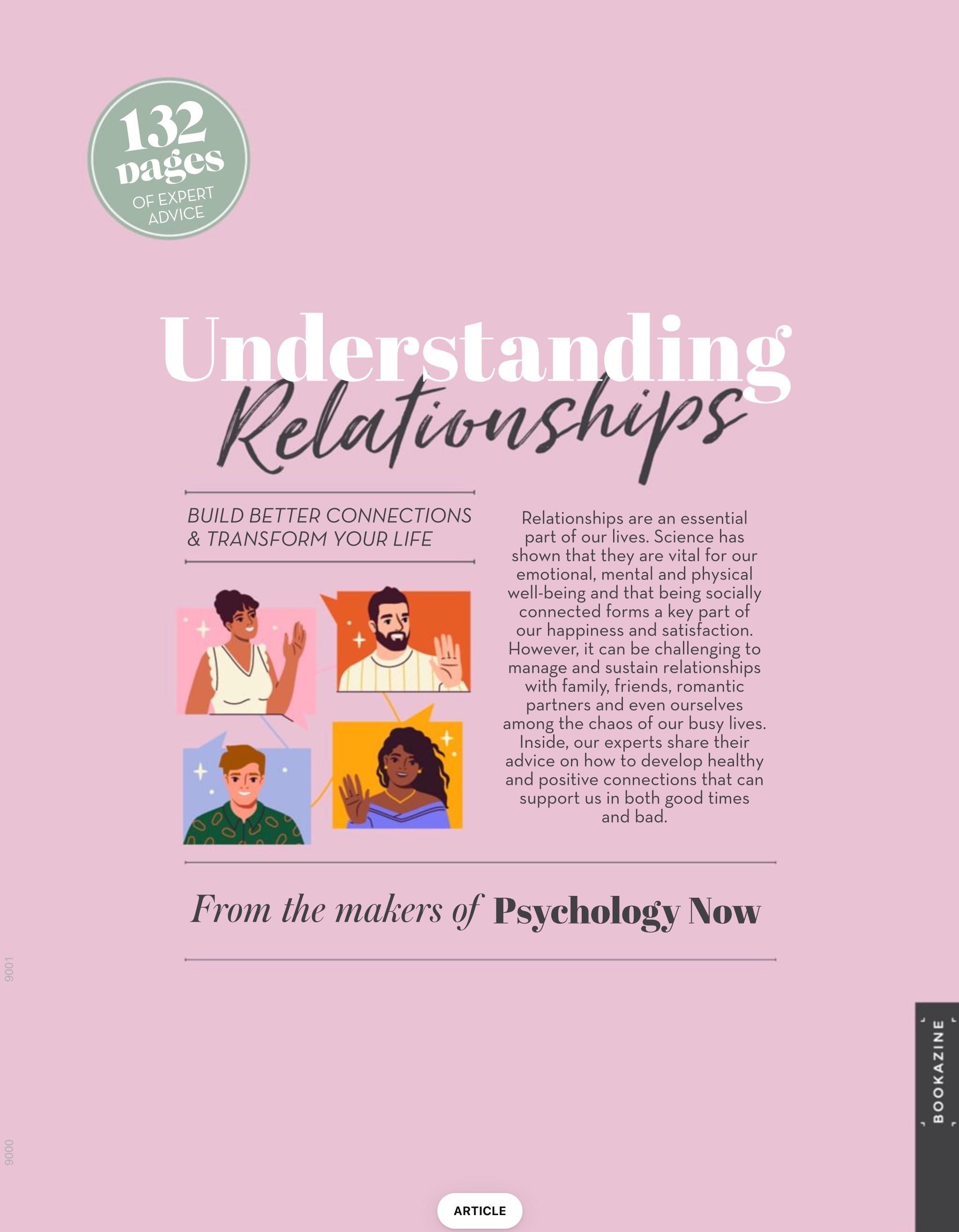 Understanding Relationships  2024 May  (May) magazine collectible - Main Image 2