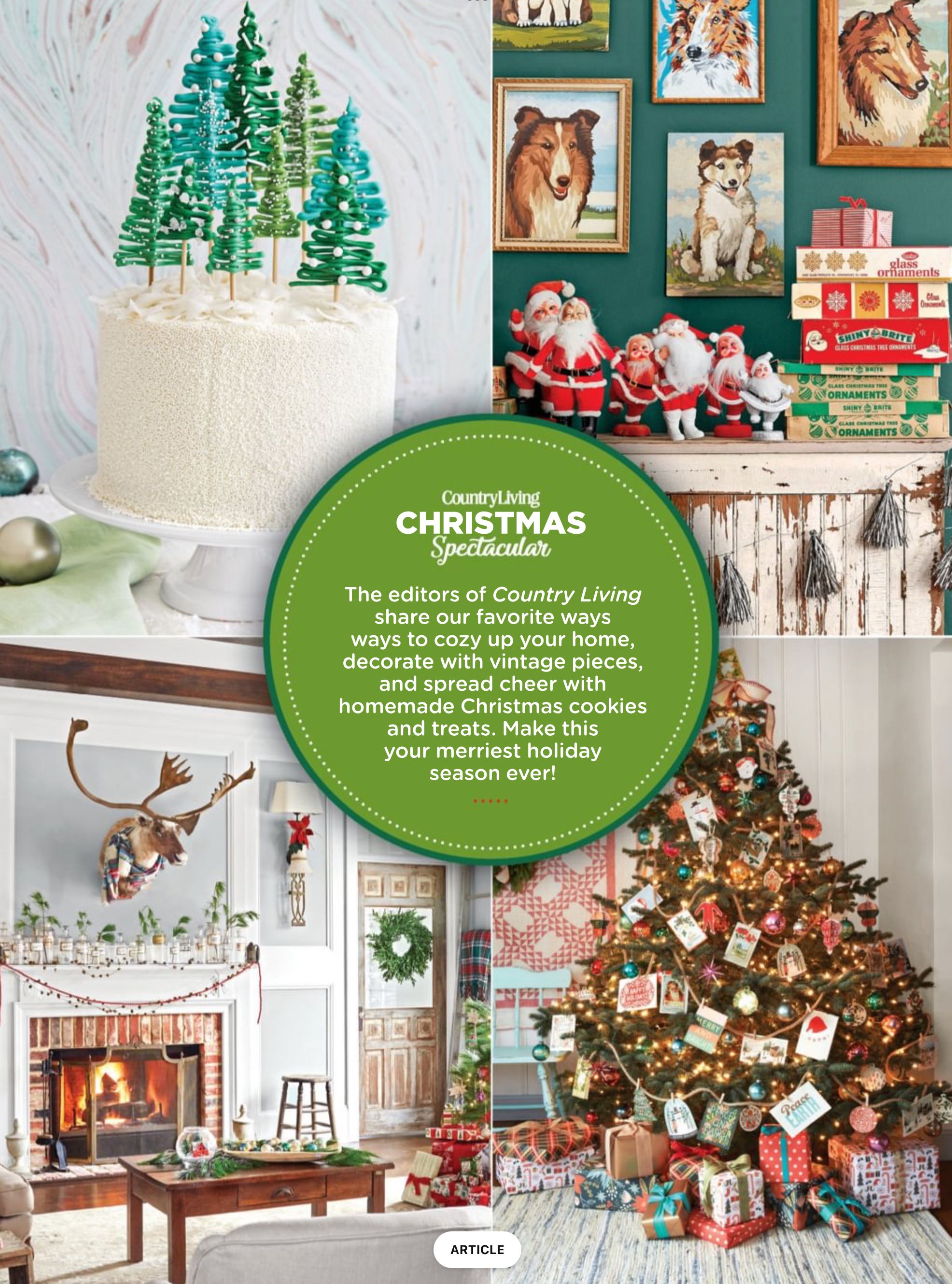 Country Living Christmas Spectacular  2023 October  (October) magazine collectible - Main Image 2