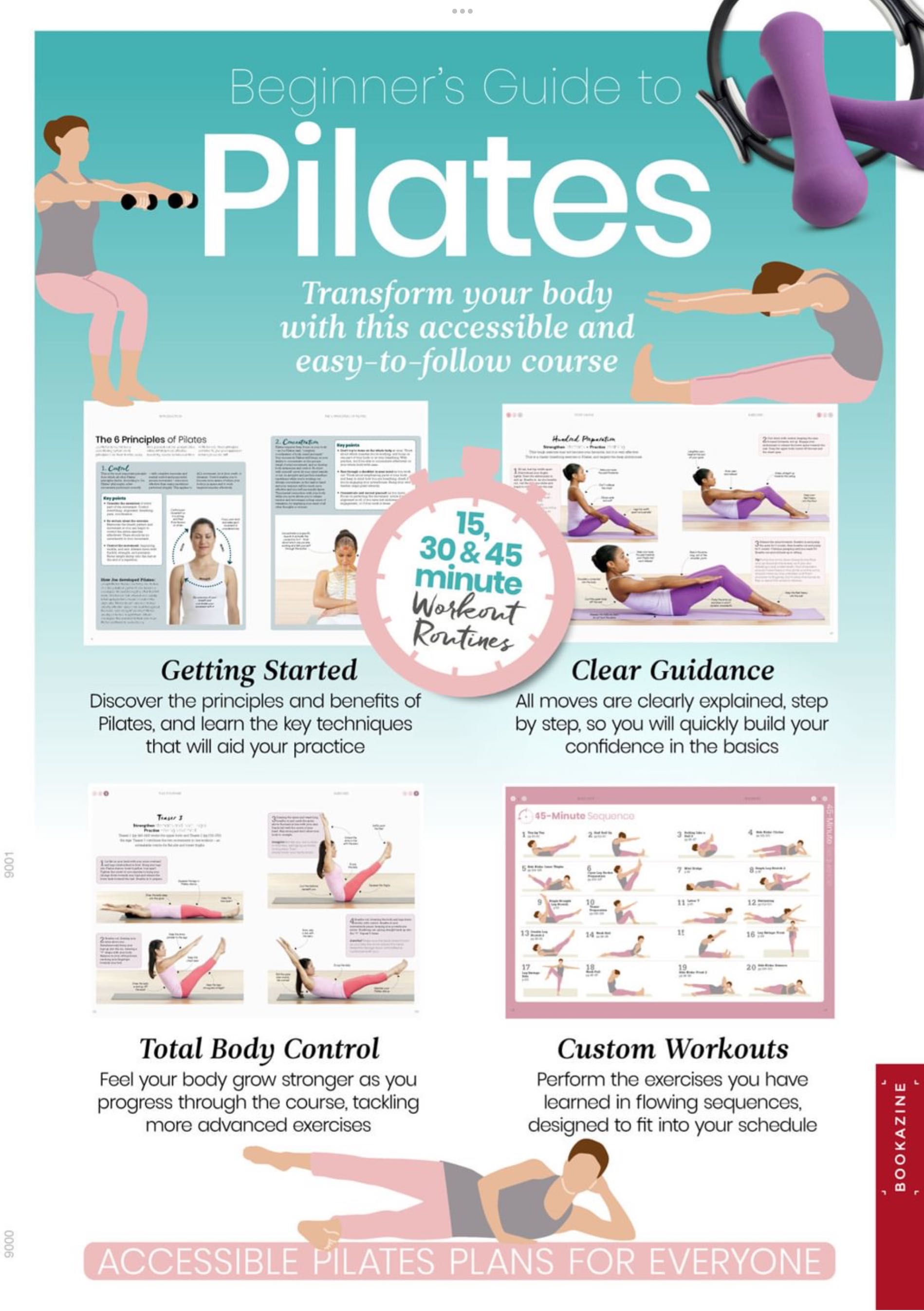 Beginners Guide to Pilates  2024 September  (September) magazine collectible - Main Image 2