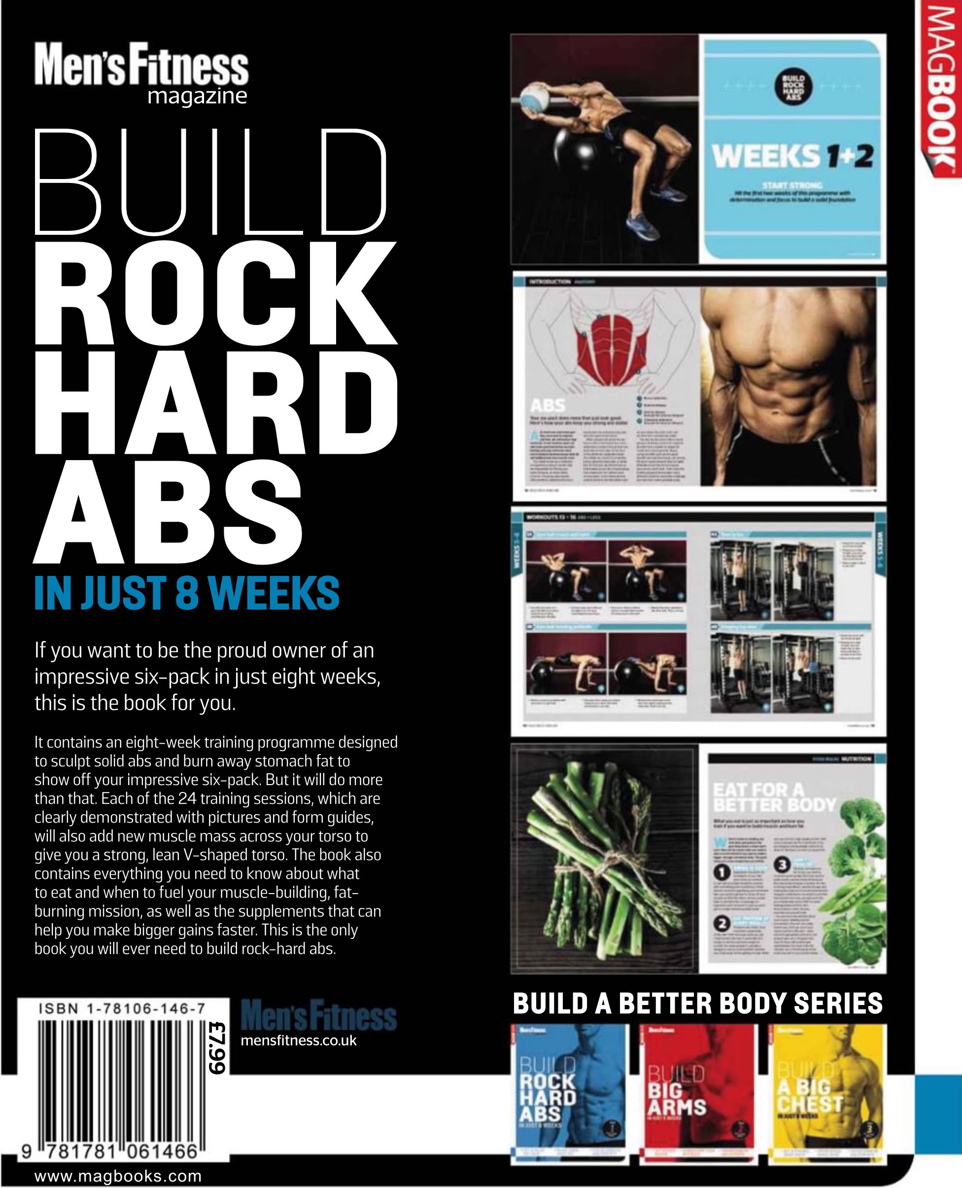 Build Rock Hard Abs  2013 August  (August) magazine collectible - Main Image 2