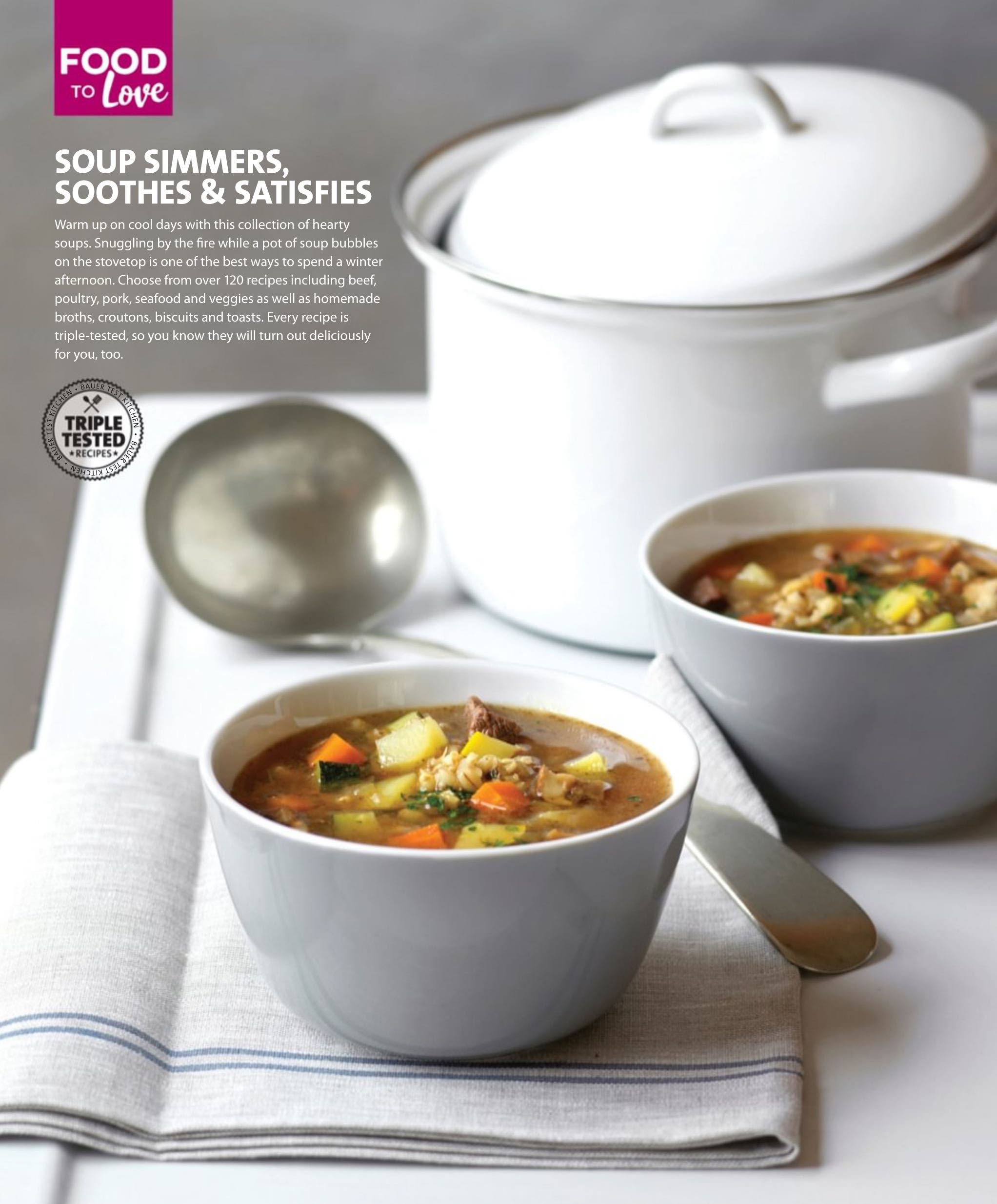 Food to Love Soup  2020 January  (January) magazine collectible - Main Image 2