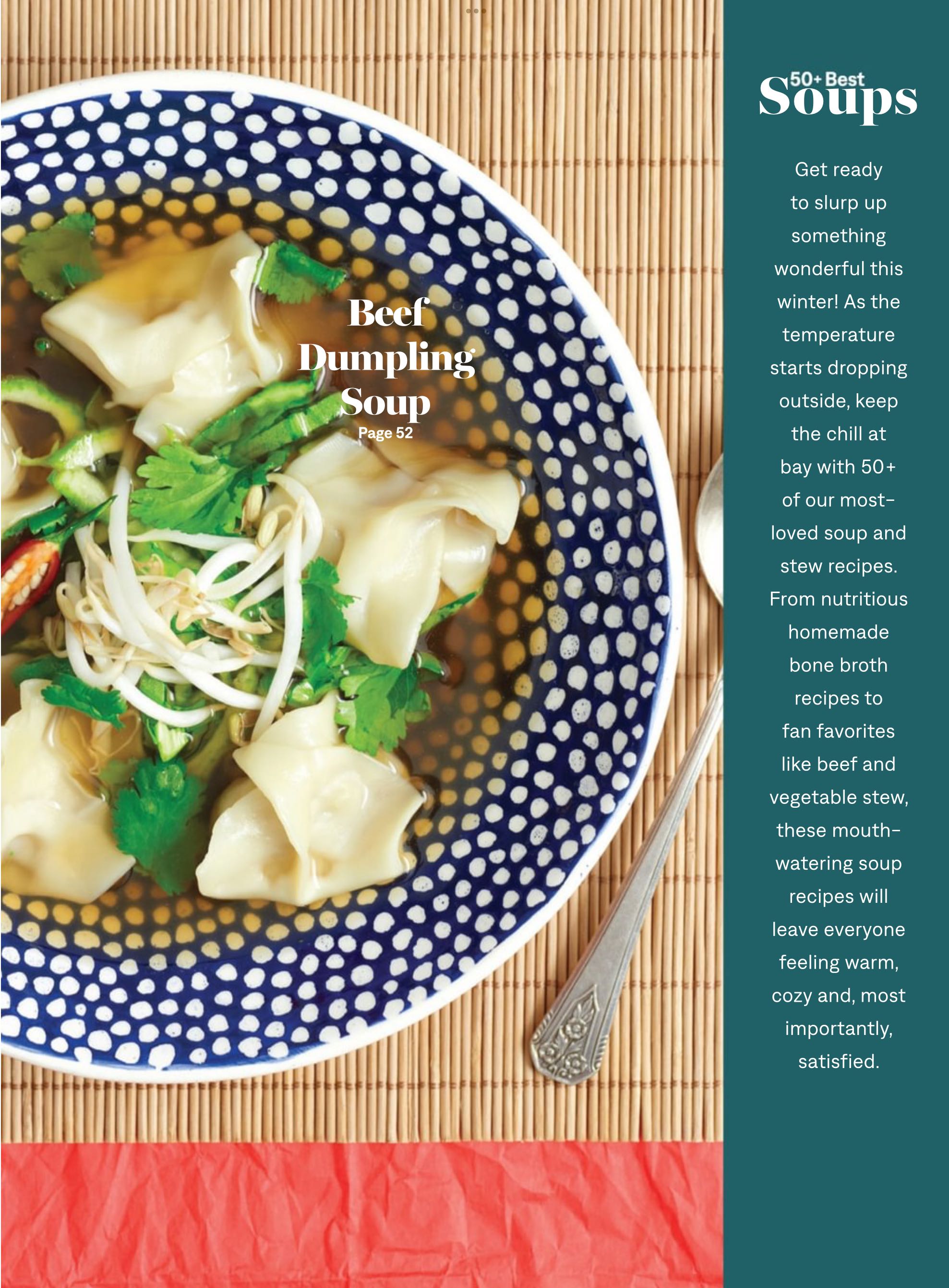 50+ Best Soups  2023 October  (October) magazine collectible - Main Image 2
