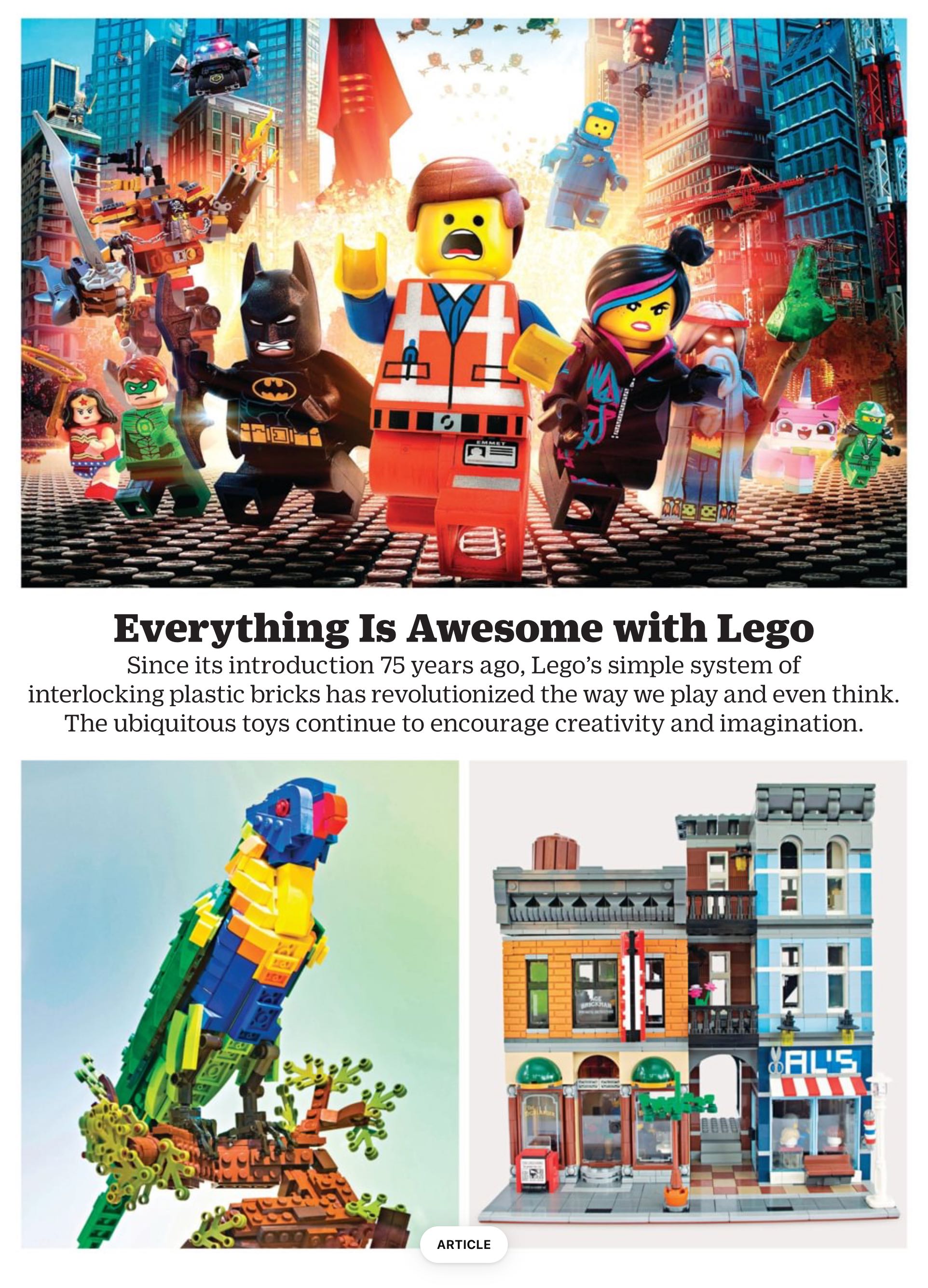 TIME The Magic of LEGO  2024 September  (September) magazine collectible - Main Image 2