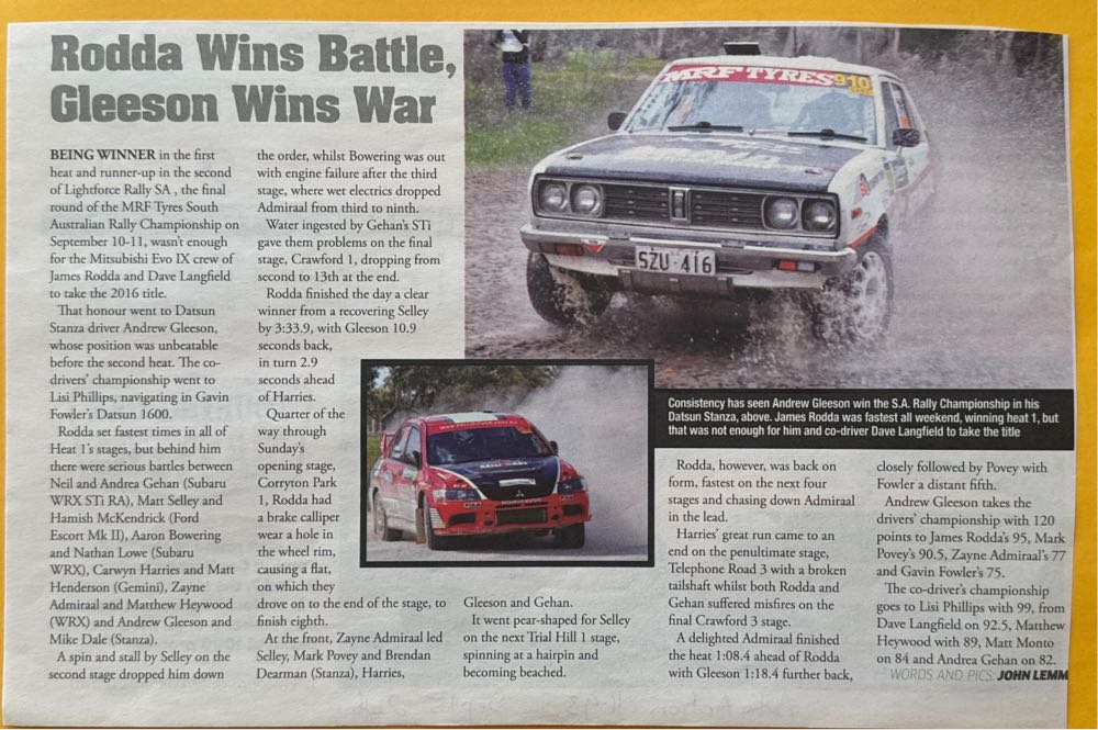 Australian Rallysport News  (December) magazine collectible - Main Image 4