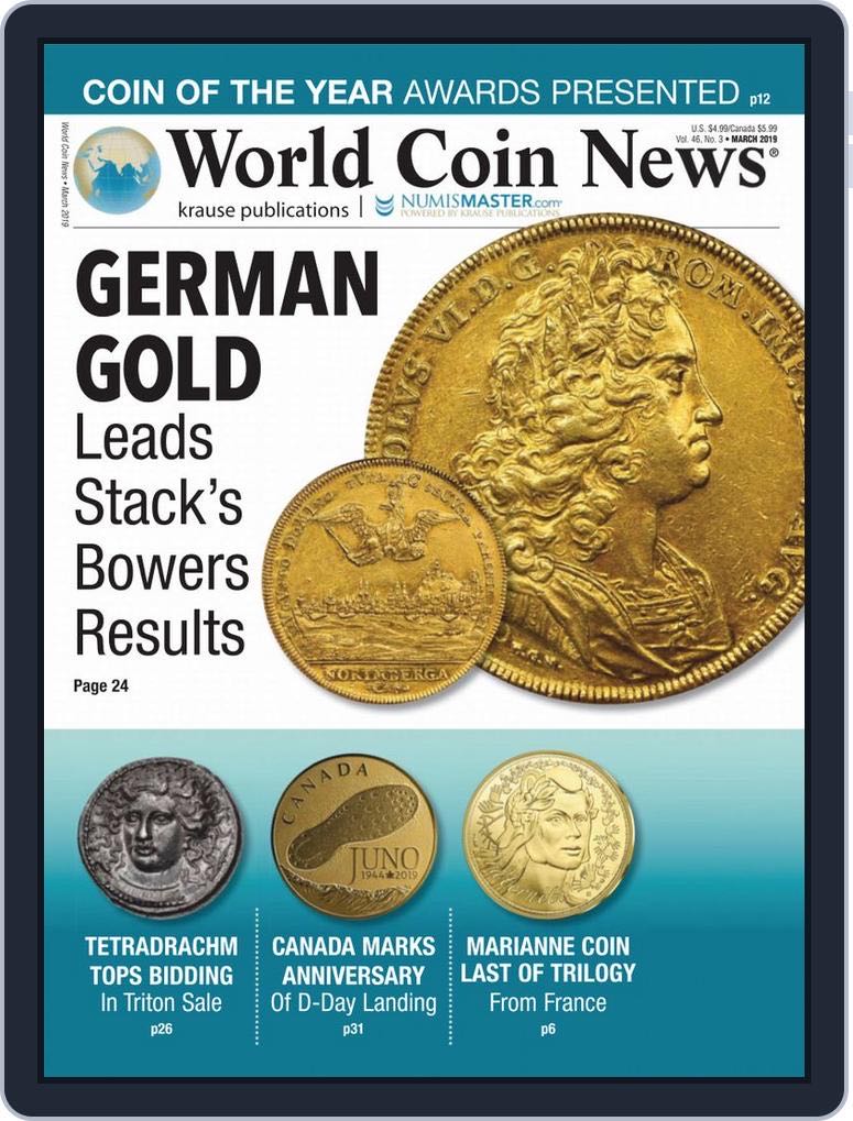 World Coin News (March) magazine collectible - Main Image 1