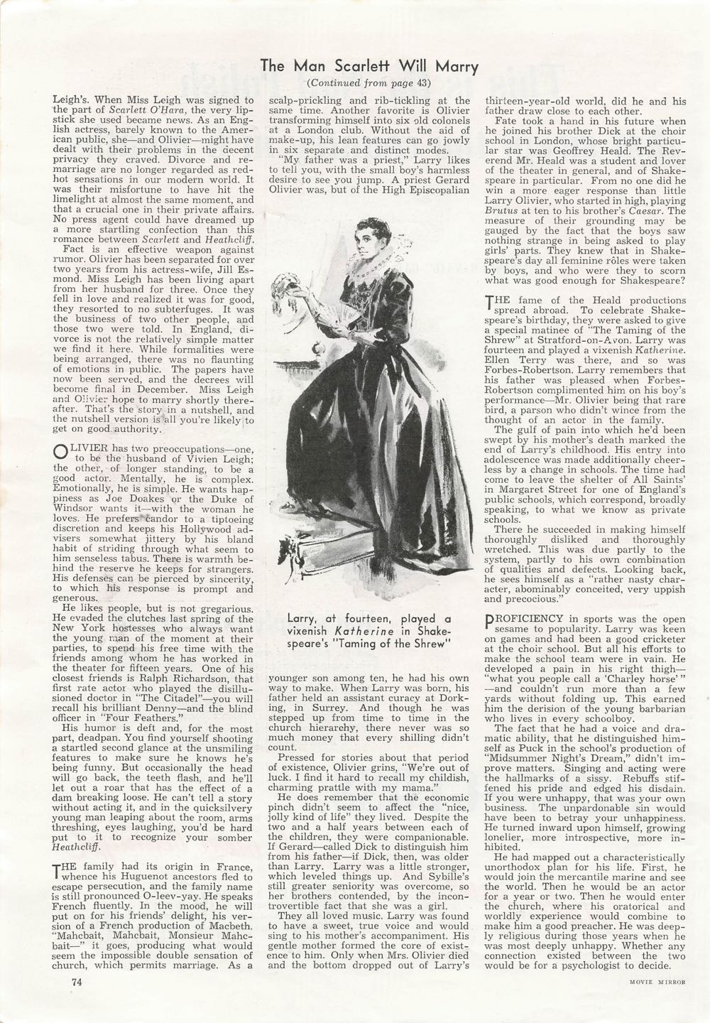 Movie Mirror  (December) magazine collectible - Main Image 3