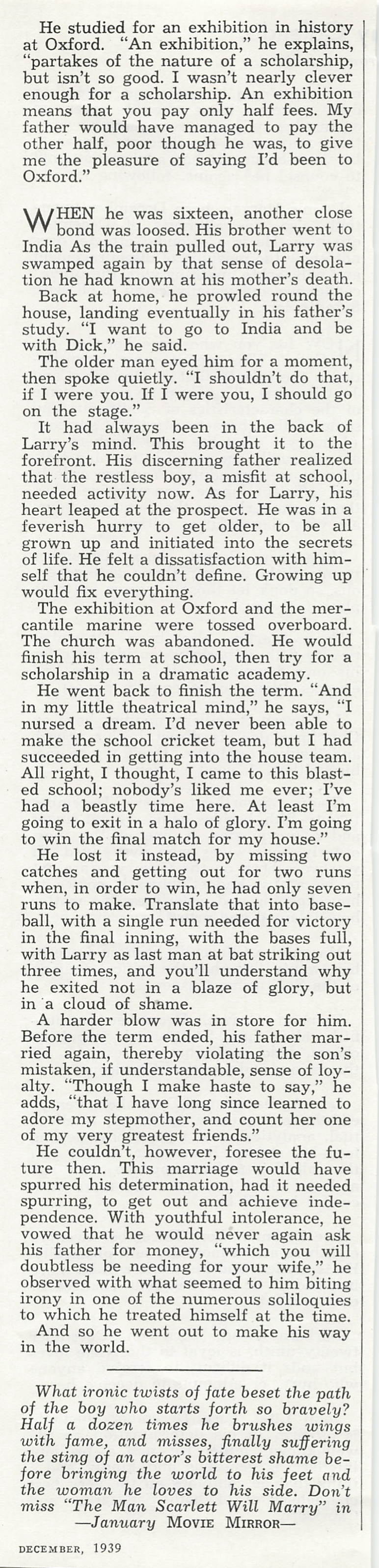 Movie Mirror  (December) magazine collectible - Main Image 4