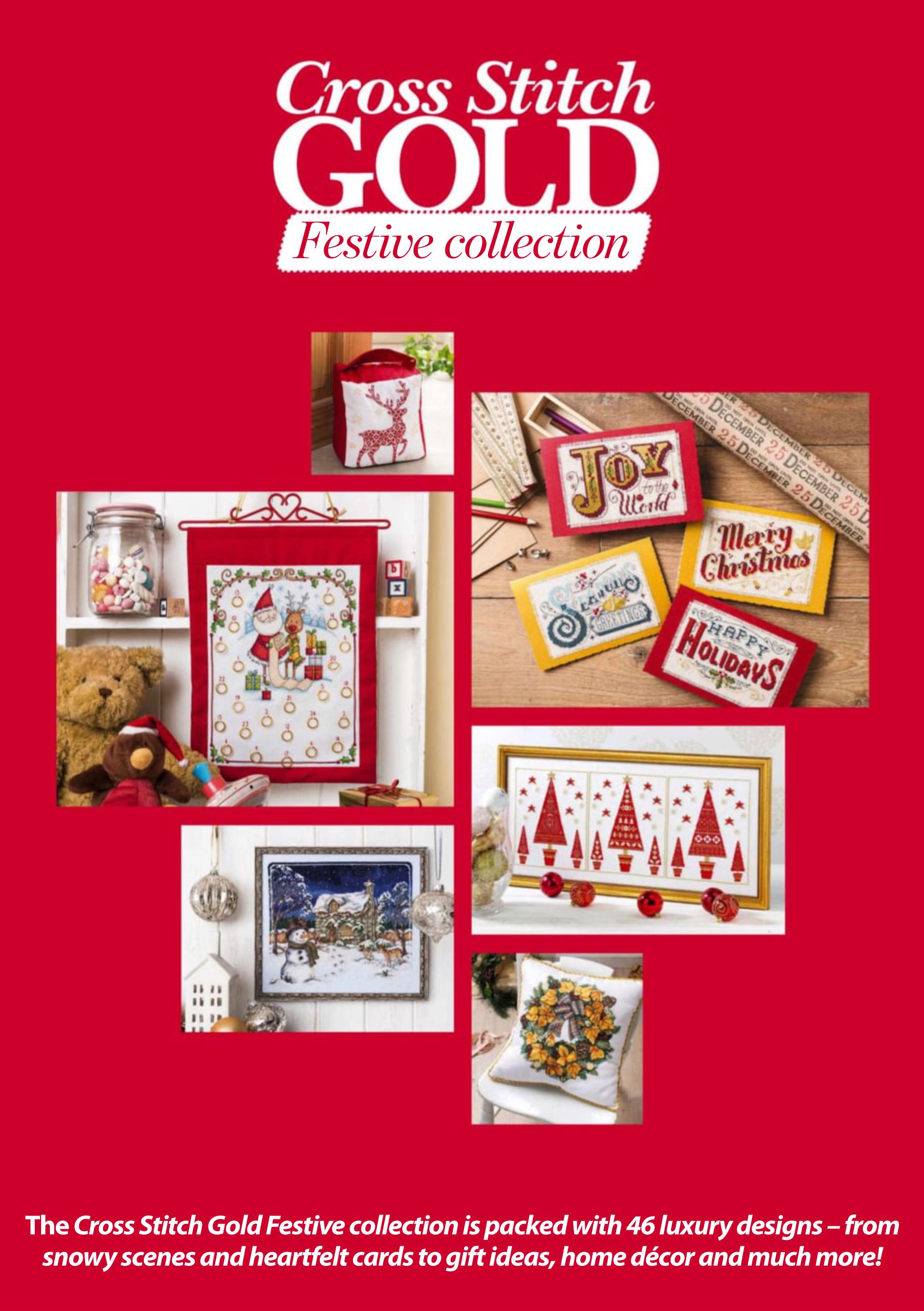 Cross Stitch Gold Festive Collection  2024 October  (October) magazine collectible - Main Image 2