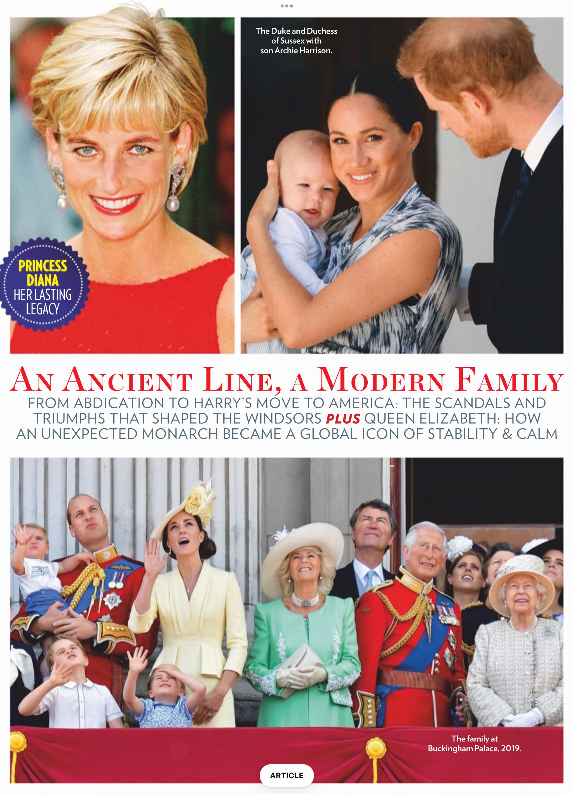 PEOPLE The Story of the Royals  2020 June  (June) magazine collectible - Main Image 2