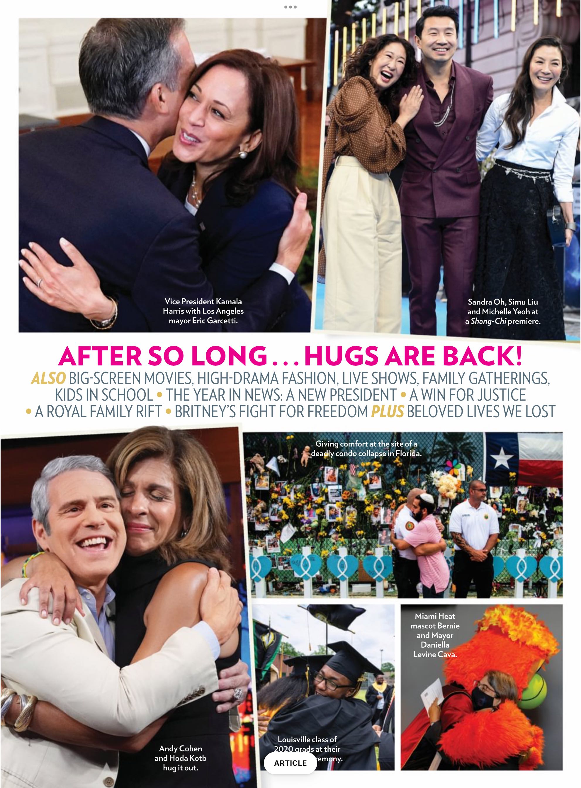 PEOPLE Yearbook 2021 - When We All Got Together Again  2021 December  (December) magazine collectible - Main Image 2