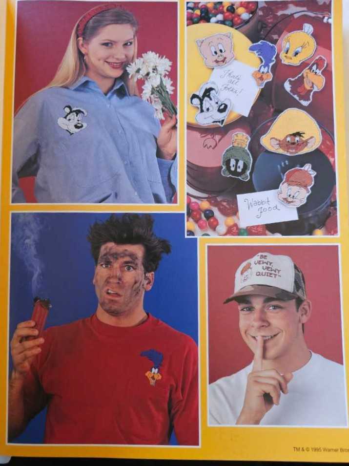 Leisure Arts: Official Looney Tunes Cross Stitch Book  magazine collectible [Barcode 028906027235] - Main Image 2