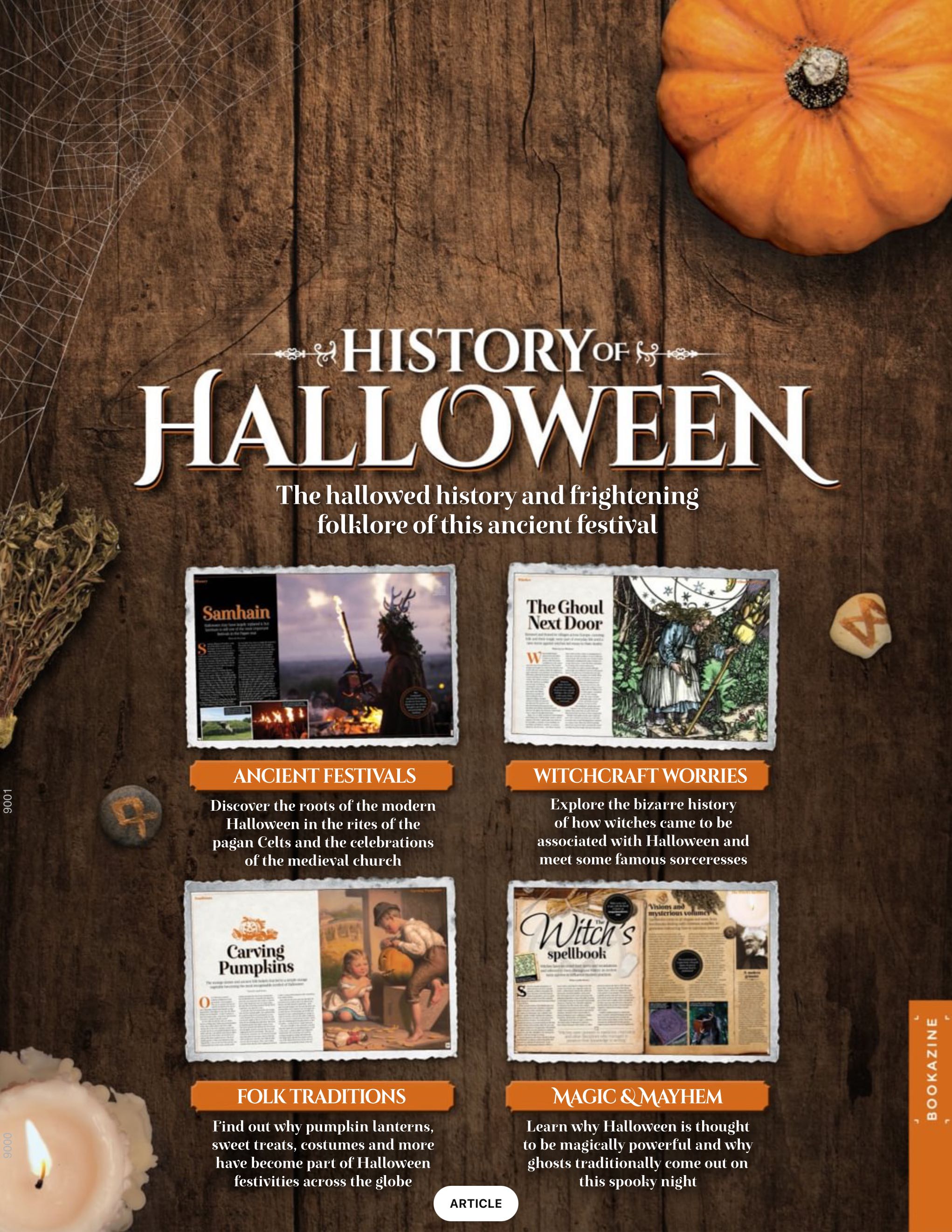 History of Halloween  2024 October  (October) magazine collectible - Main Image 2