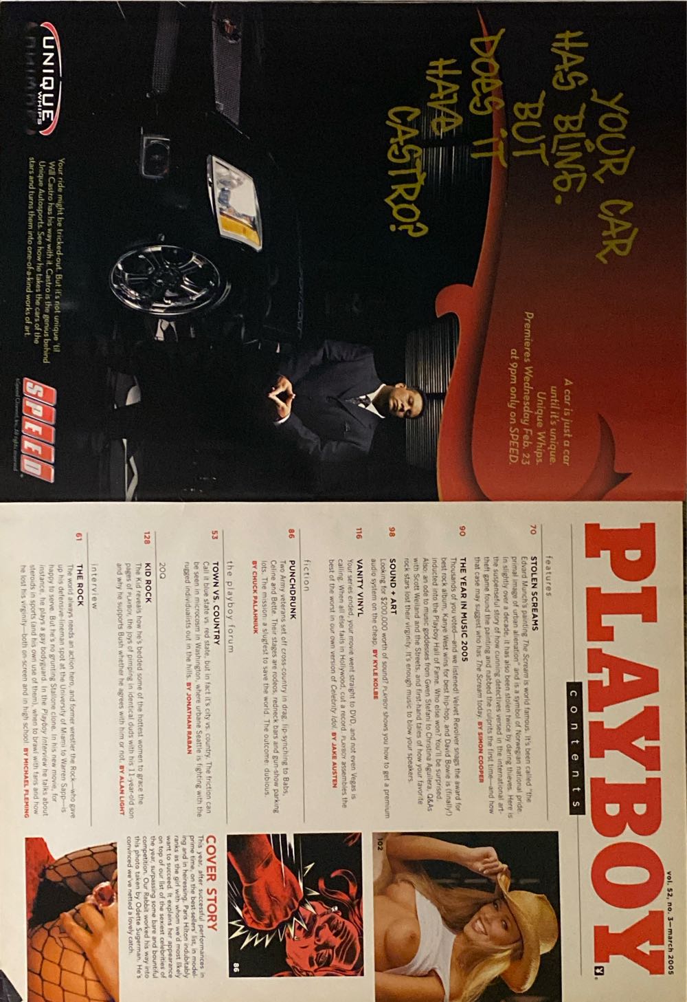 Playboy  (March) magazine collectible [Barcode 07098935270403] - Main Image 3