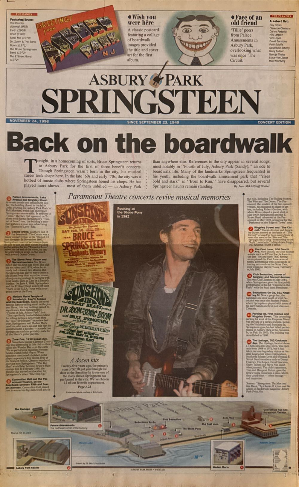 Asbury Park Sunday Press  (November) magazine collectible - Main Image 2