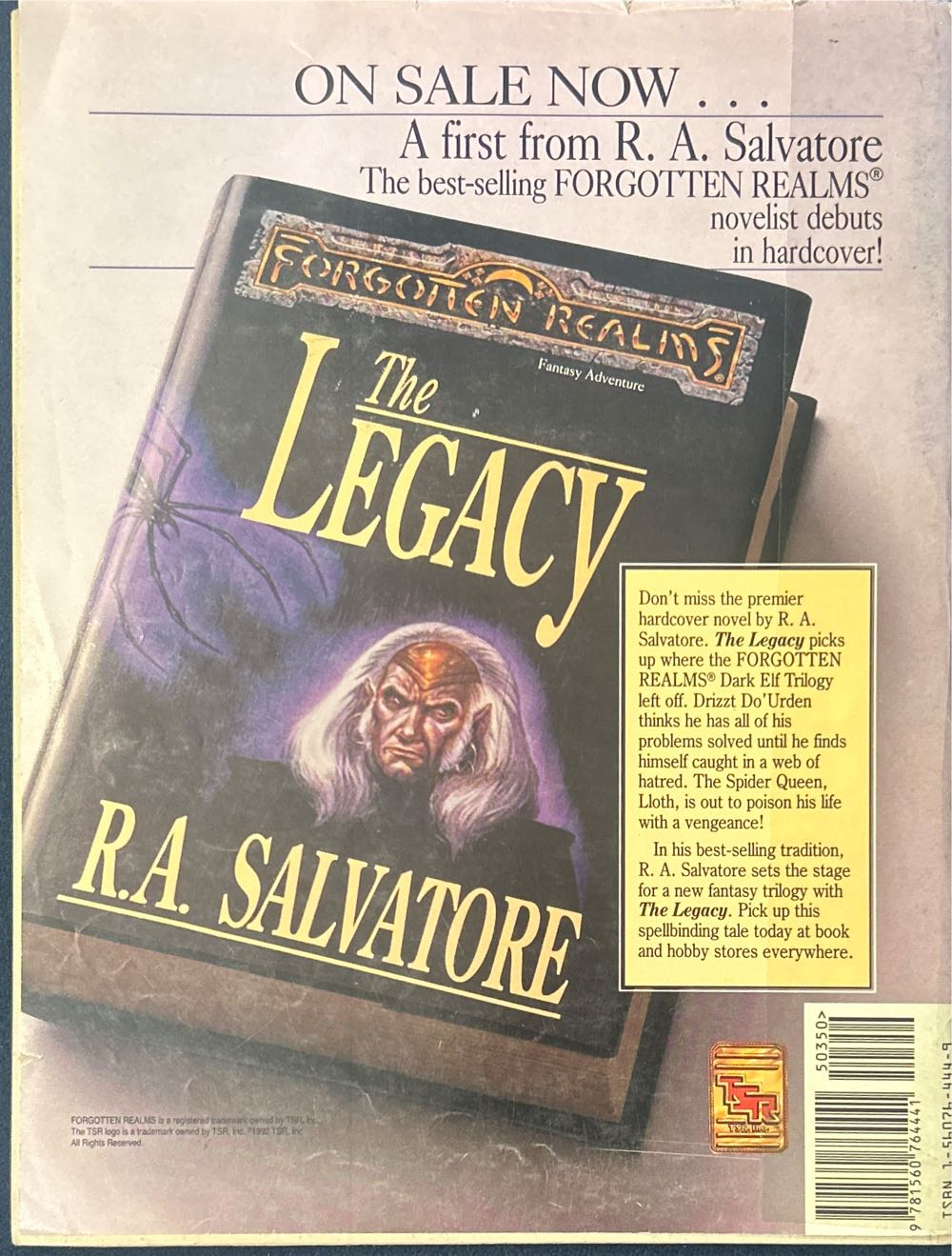 Dragon Magazine # 185  magazine collectible [Barcode 9781560764441] - Main Image 2