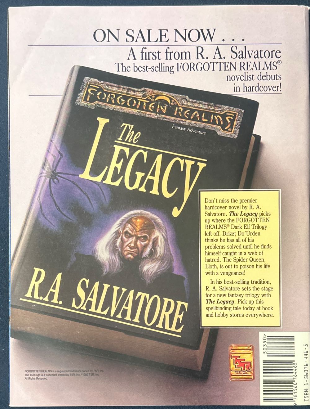 Dragon Magazine #187  magazine collectible [Barcode 9781560764465] - Main Image 2