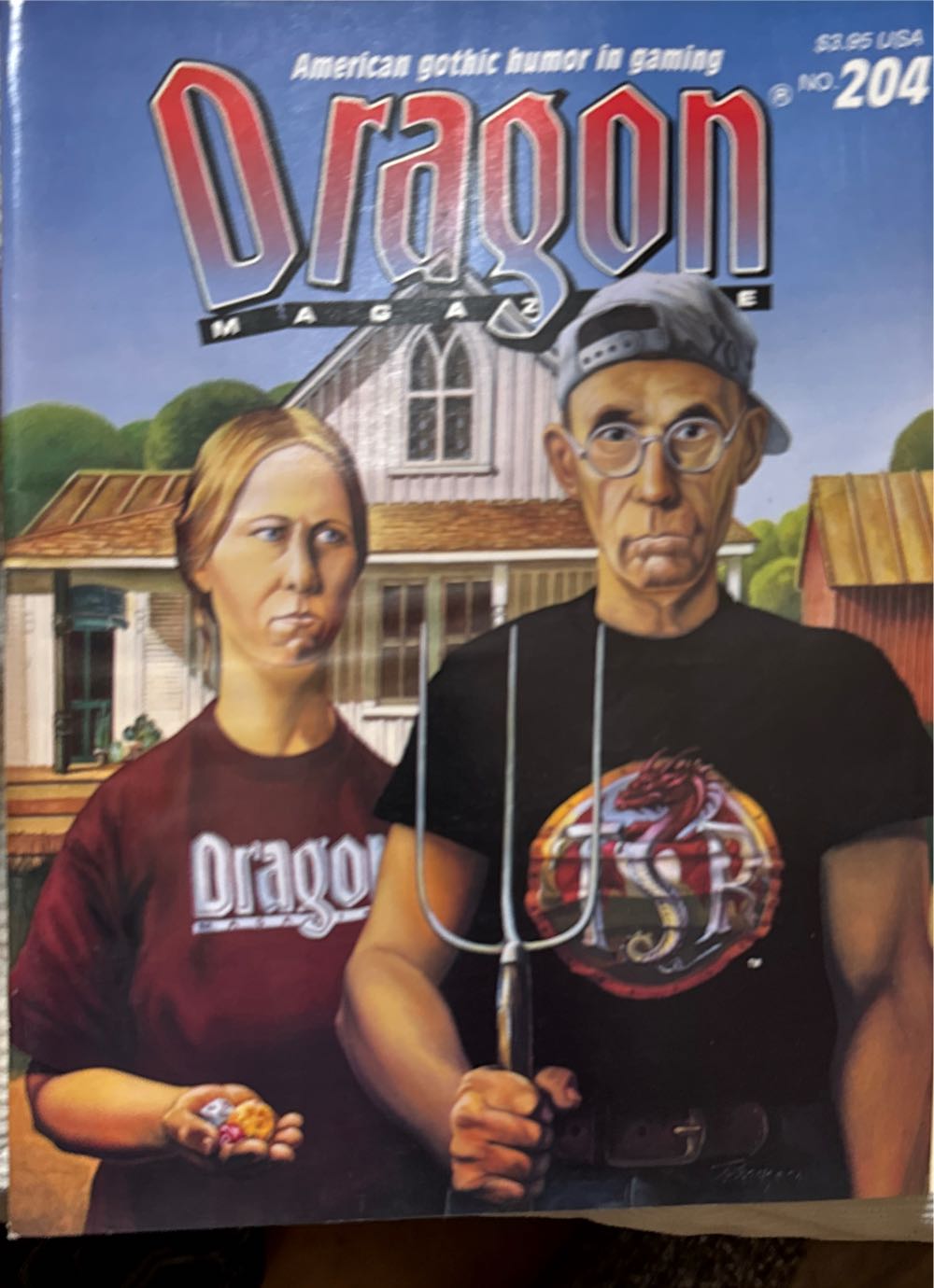 Dragon Magazine #204  magazine collectible [Barcode 9781560769620] - Main Image 2