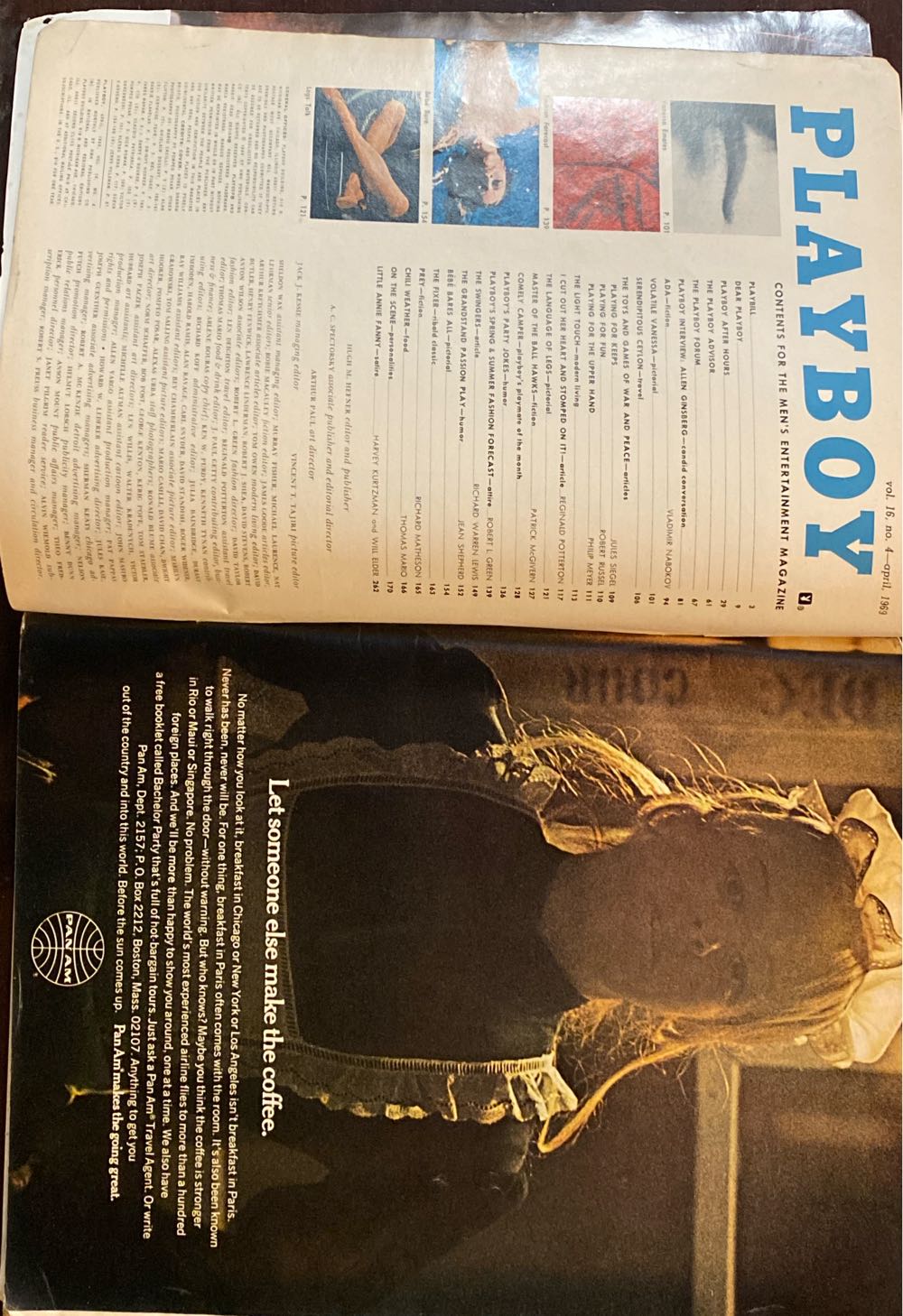 Playboy 1969 - April  magazine collectible - Main Image 2