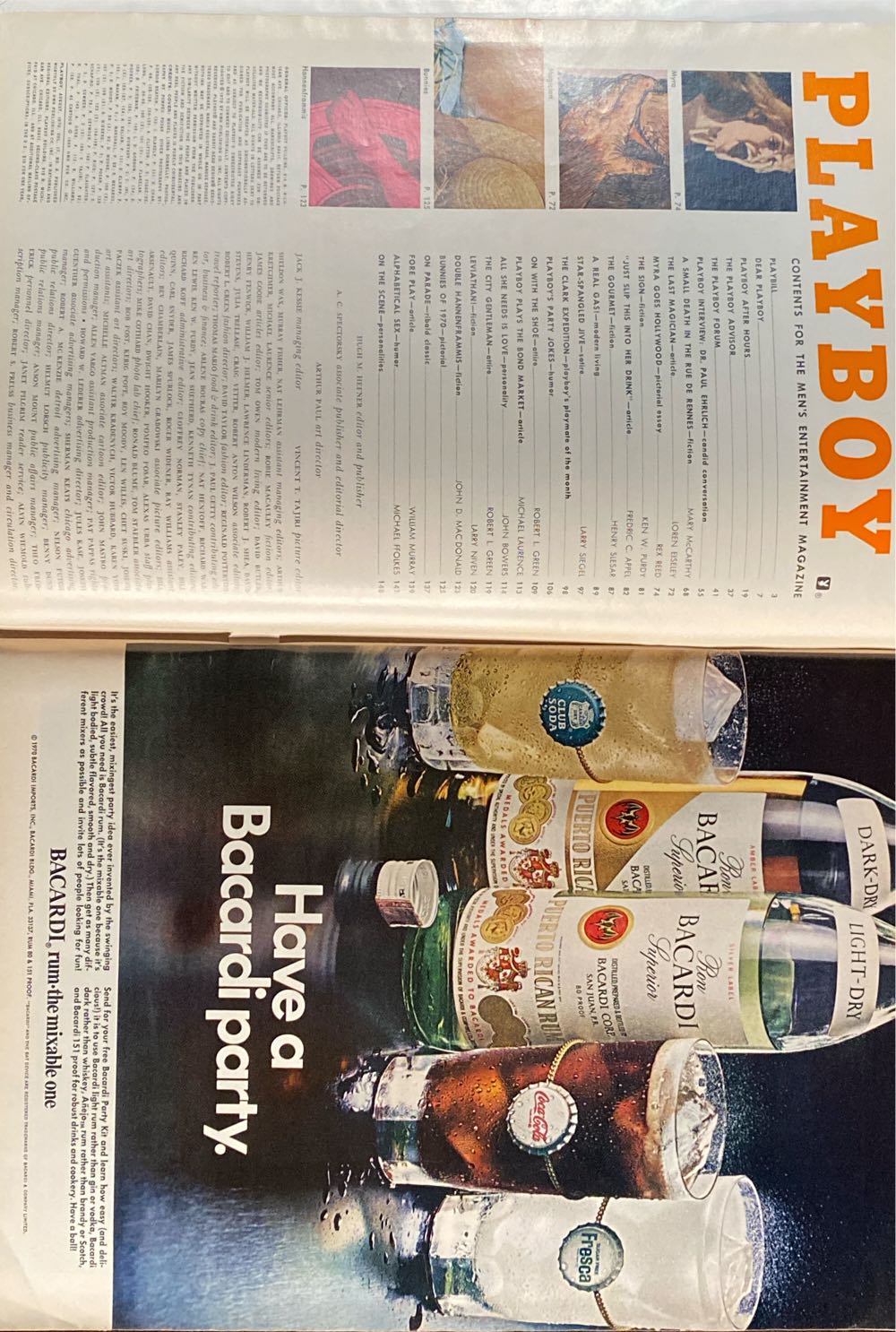 Playboy  (August) magazine collectible - Main Image 2