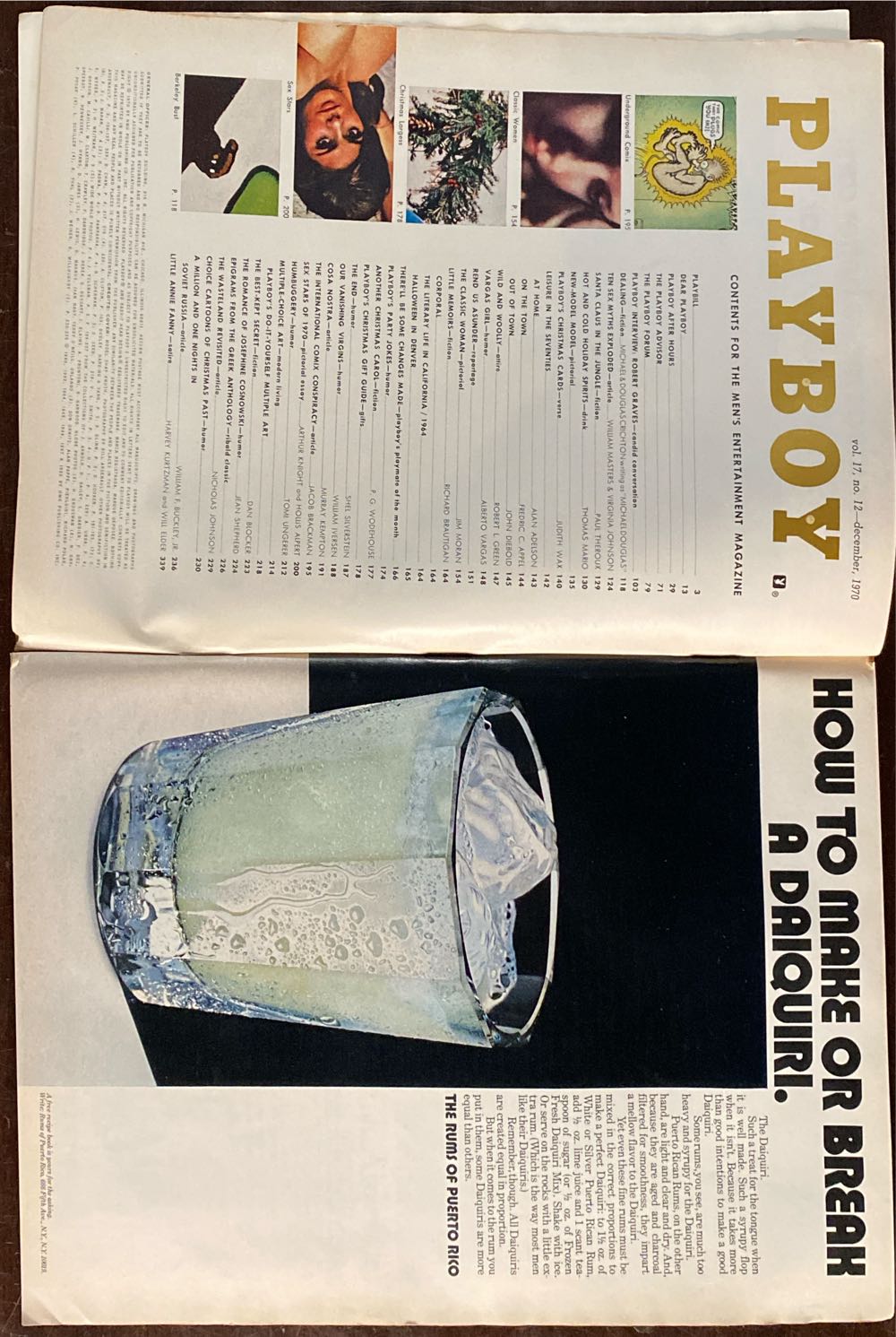 Playboy 1970 - December  magazine collectible - Main Image 2