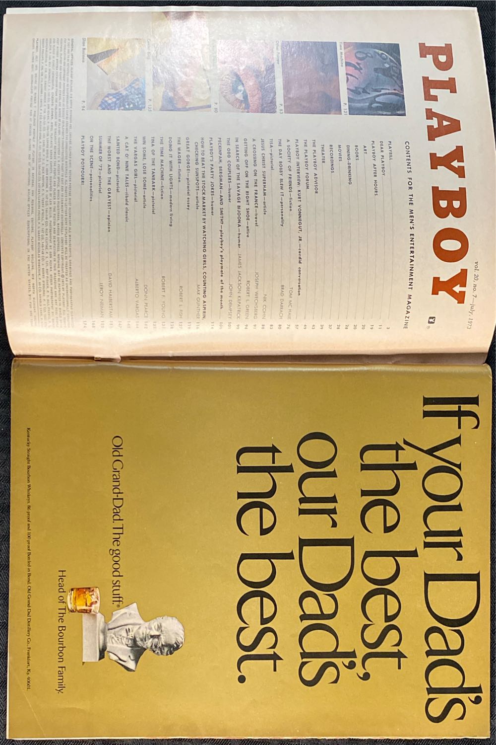 Playboy 1973 - 07  (July) magazine collectible - Main Image 2