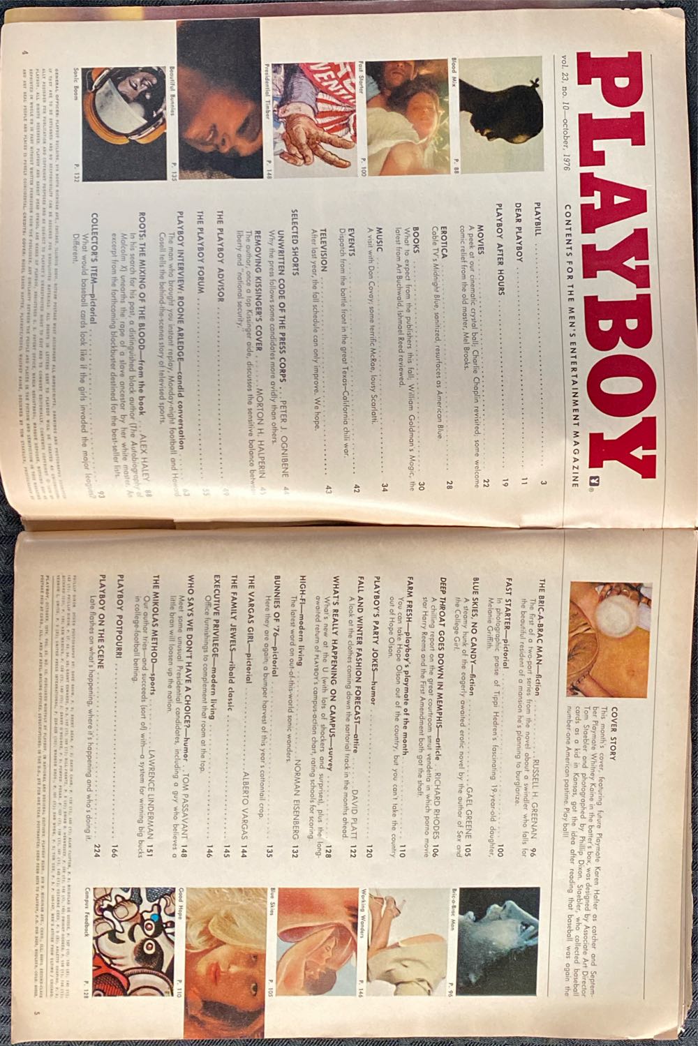 Playboy 1976 - October  magazine collectible - Main Image 2