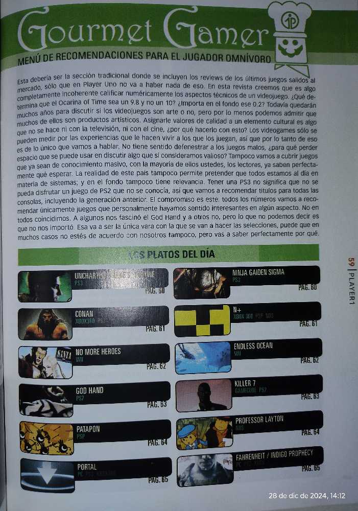 Player 1 #1  (mayo) magazine collectible - Main Image 2