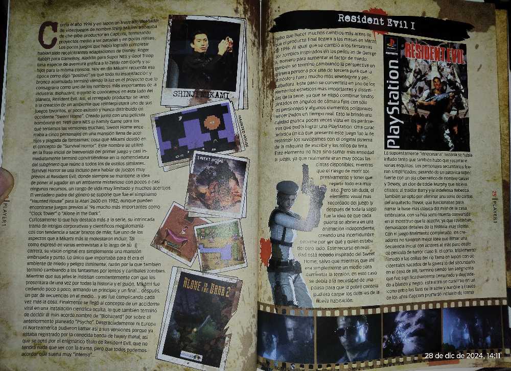 Player 1 #1  (mayo) magazine collectible - Main Image 3