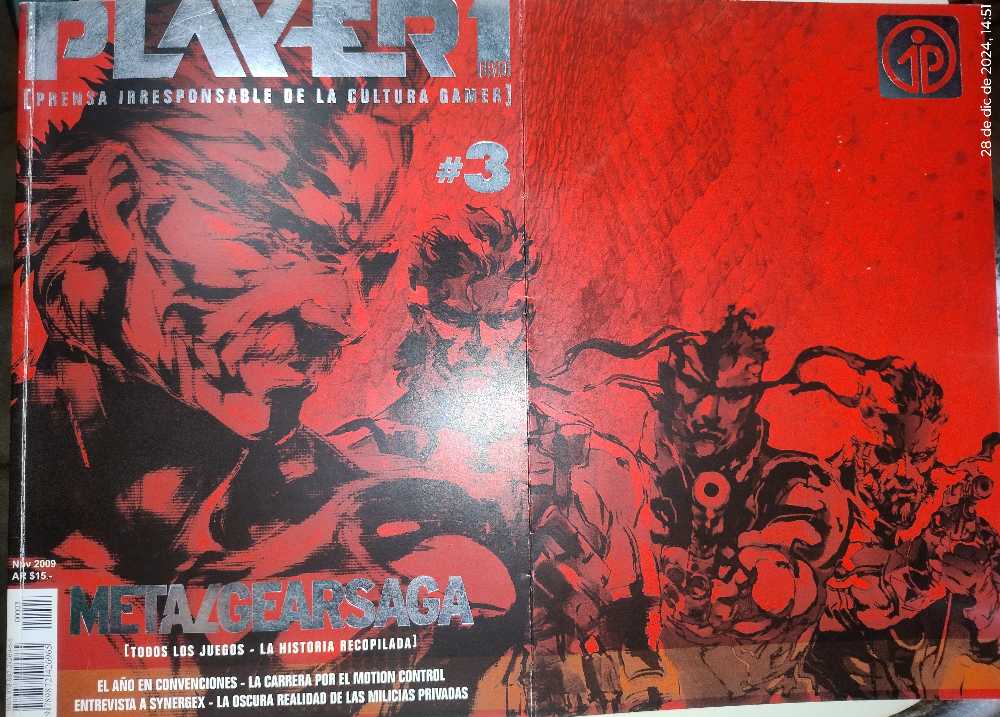 Player 1 #3  (noviembre) magazine collectible - Main Image 3
