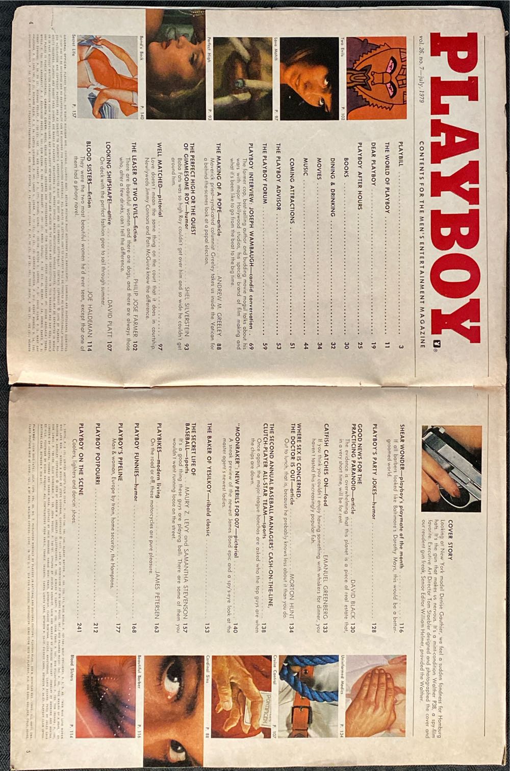 Playboy 1979 - 07  (July) magazine collectible - Main Image 2