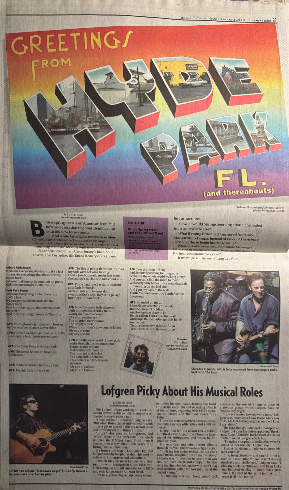 The Tampa Tribune  (November) magazine collectible - Main Image 2