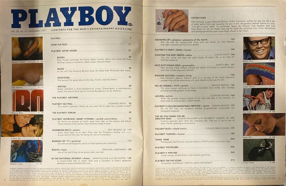 Playboy 24-11  (November) magazine collectible - Main Image 2