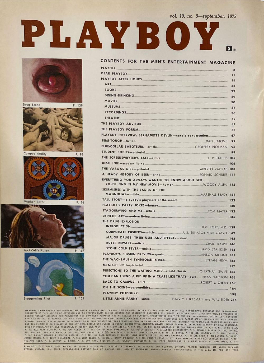 Playboy 19-09  (September) magazine collectible - Main Image 2
