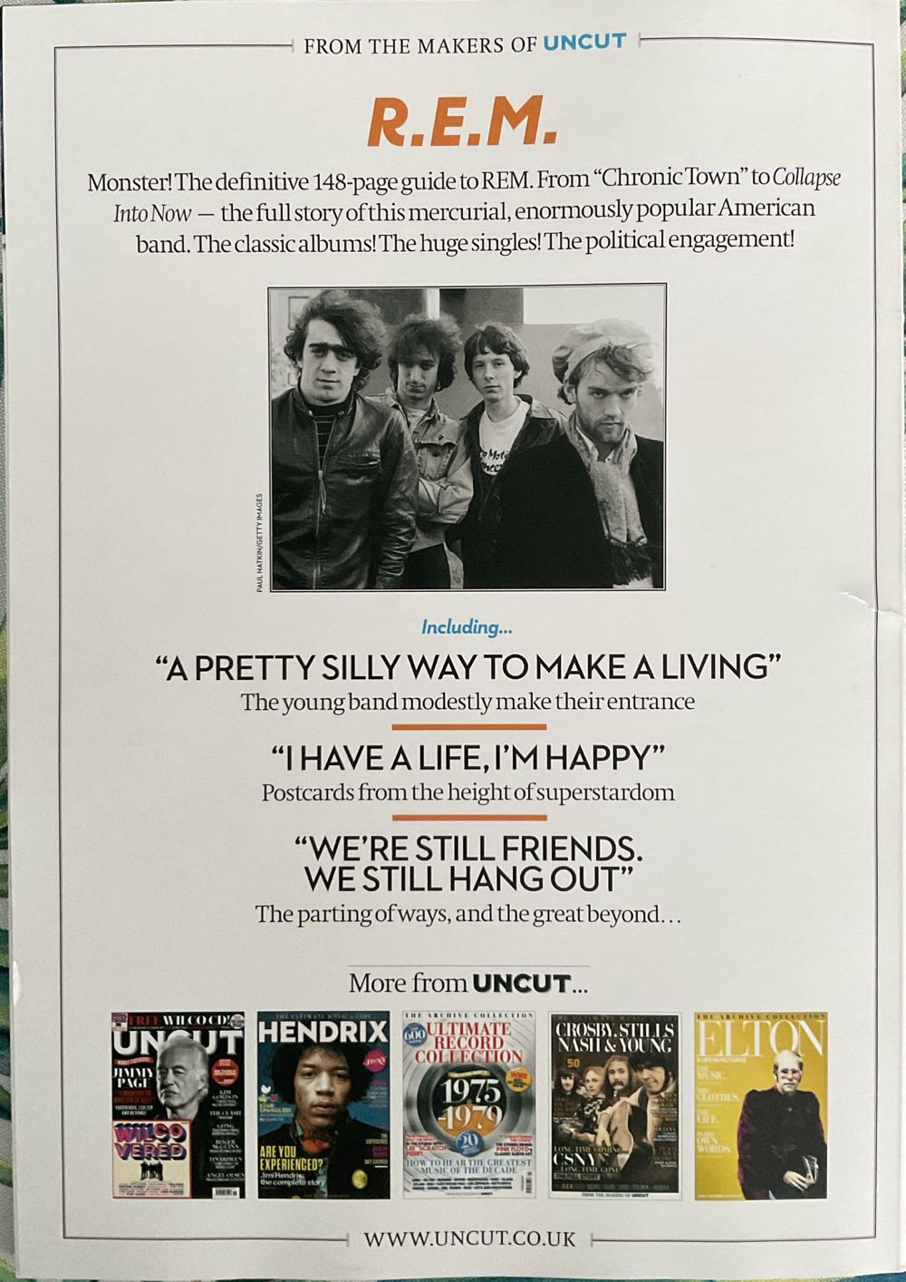 REM - The U.timate Music Guide  magazine collectible - Main Image 2