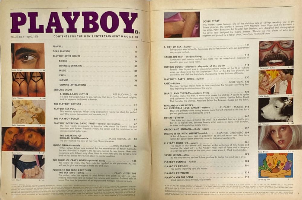 Playboy 25-04  (April) magazine collectible - Main Image 2