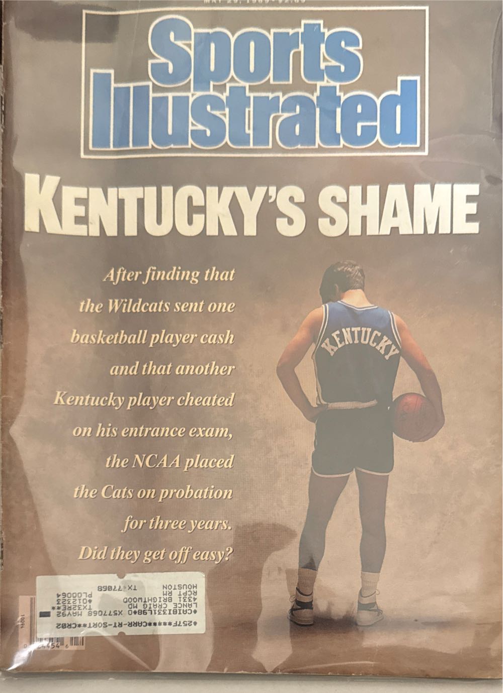 Sports Illustrated  (May) magazine collectible [Barcode 07244000005622] - Main Image 2