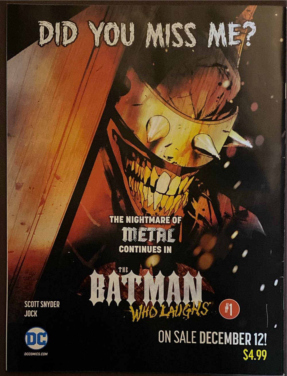 Dc Nation #6  (January) magazine collectible [Barcode 76194135617400611] - Main Image 2