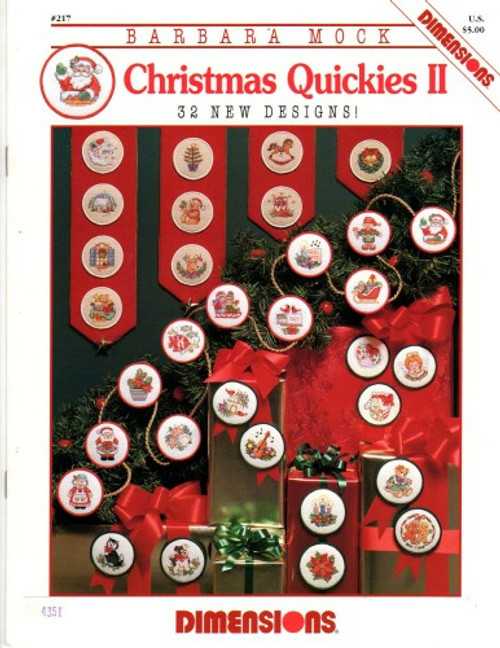 Christmas Quickies Ii Counted Cross Stitch Patterns  magazine collectible [Barcode 088677002176] - Main Image 2