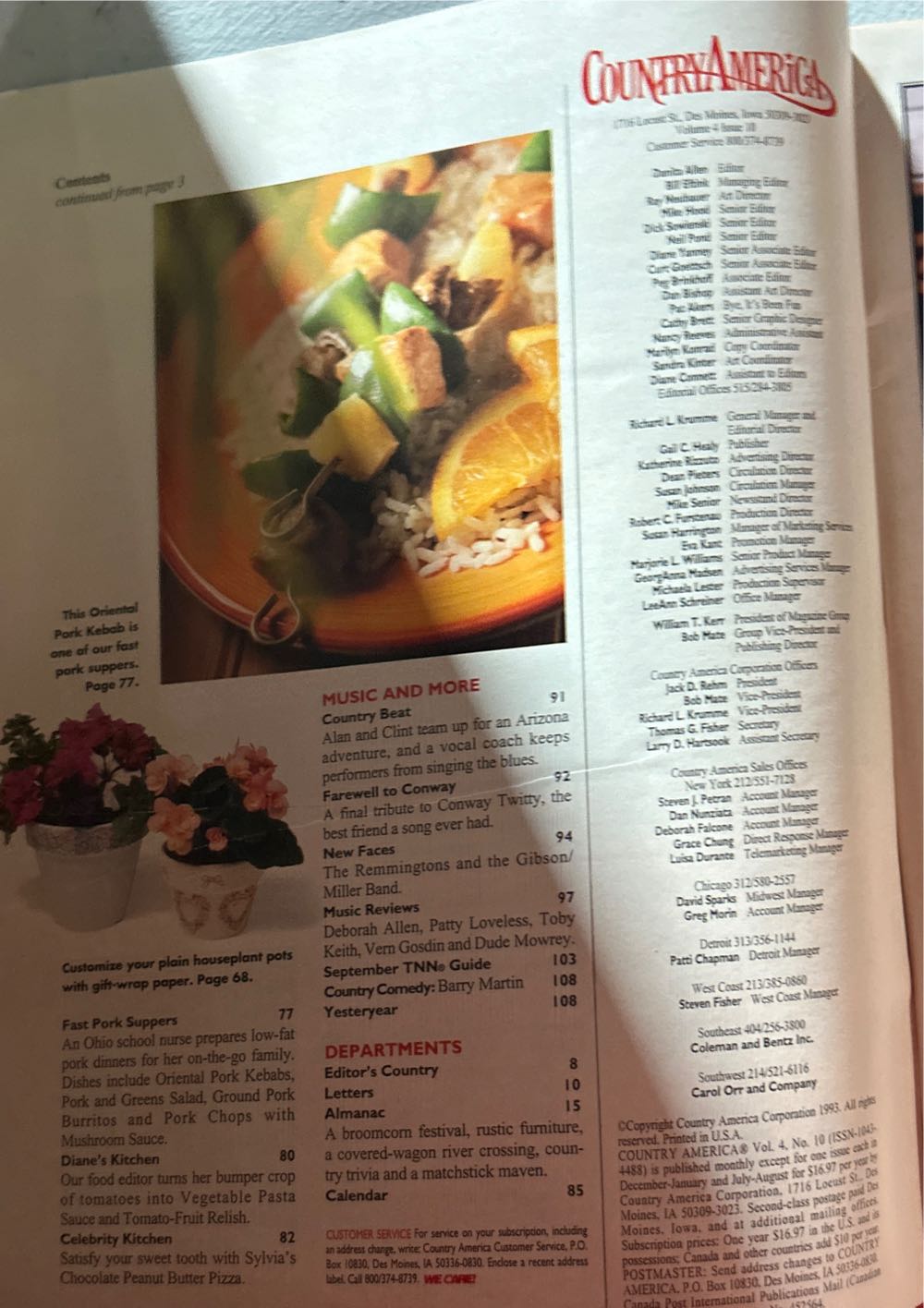 Country America 071486018056  (September) magazine collectible [Barcode 071486011811] - Main Image 3