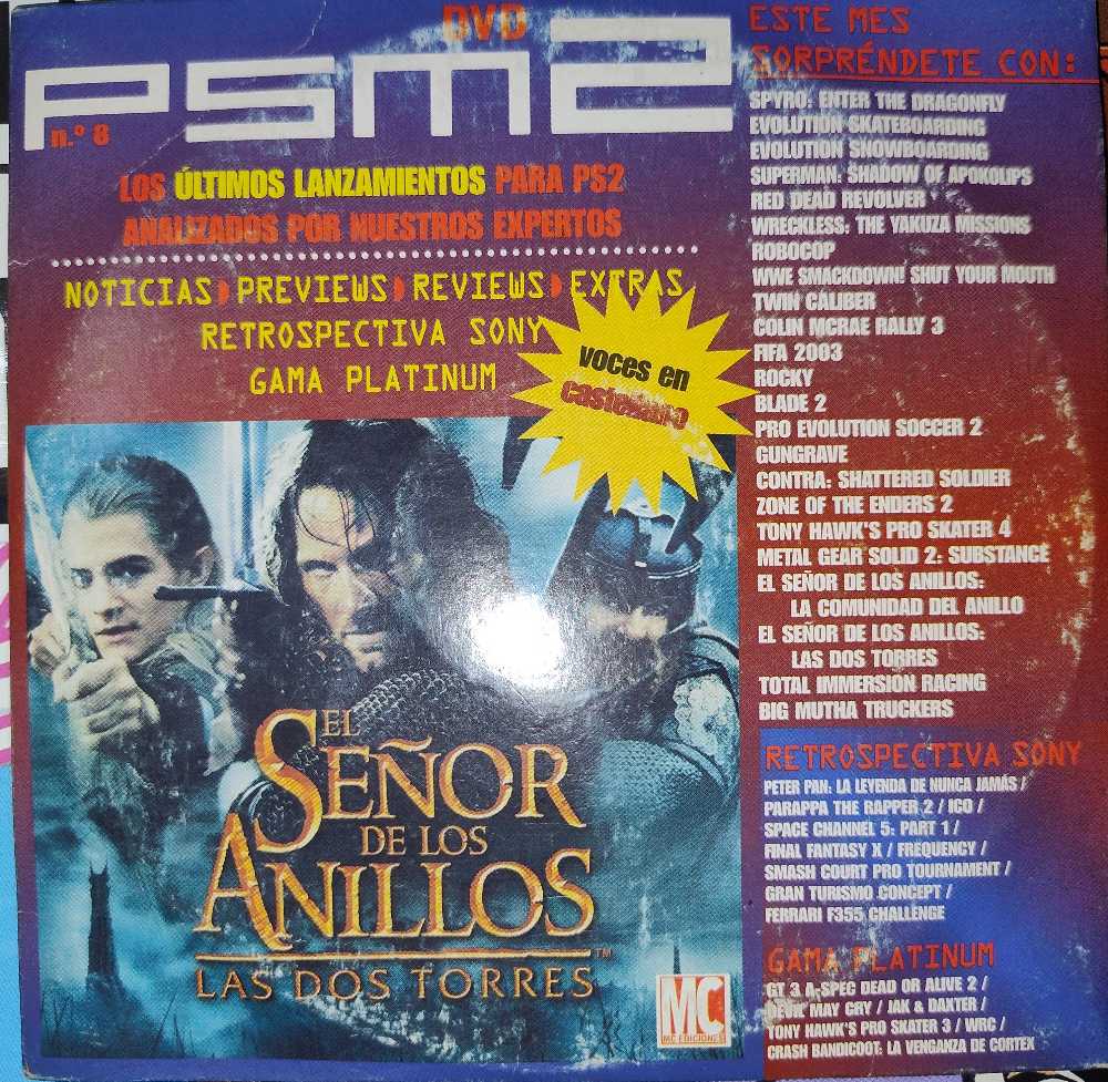 PSM 2 N° 8  (noviembre) magazine collectible - Main Image 2