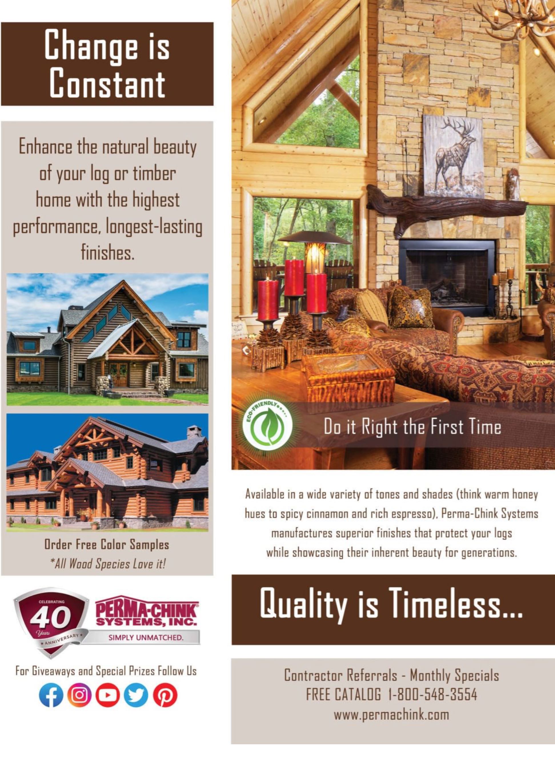 Log & Timber Home Living  2021 November  (November) magazine collectible - Main Image 2