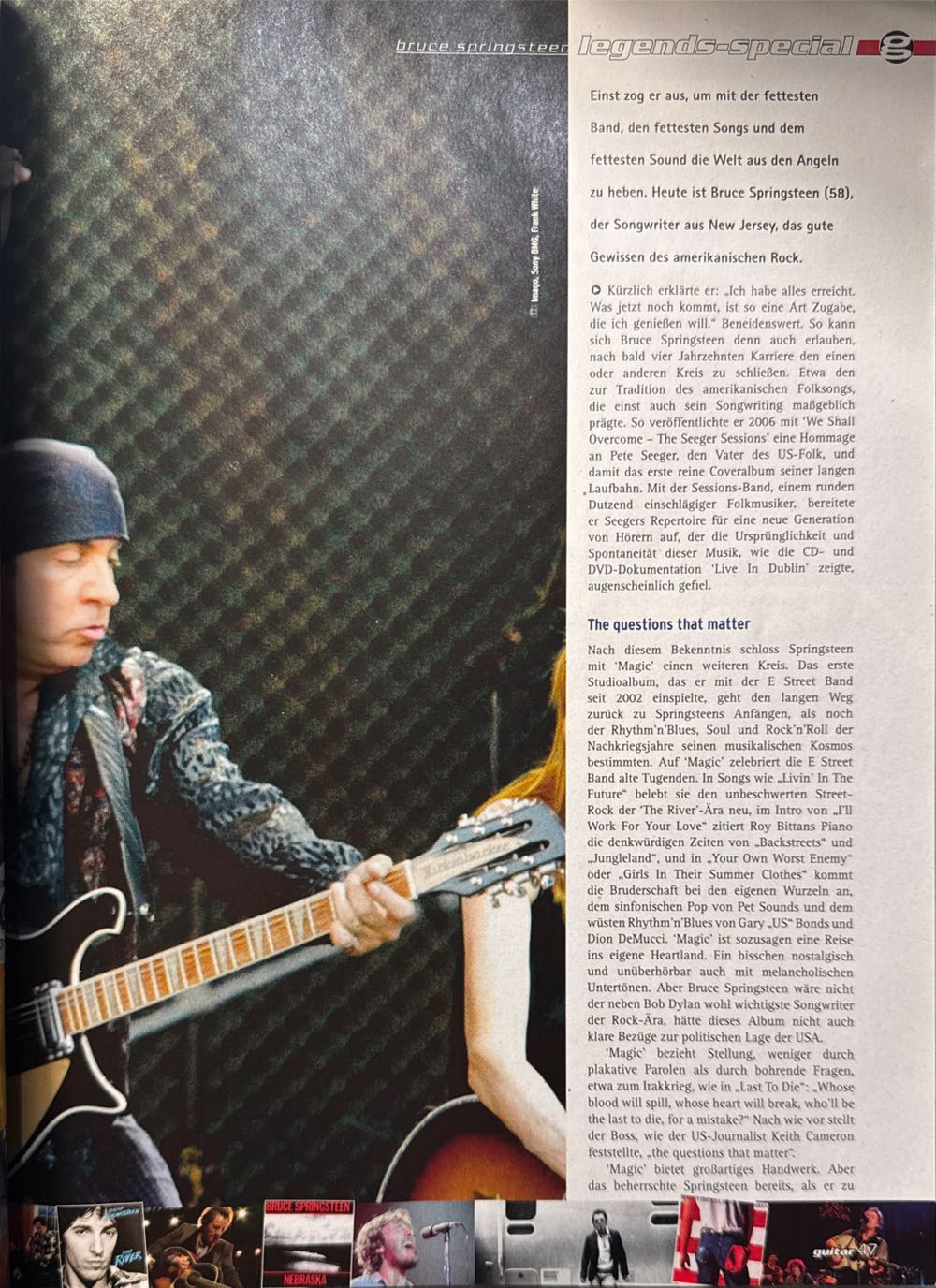 Guitar  (January) magazine collectible - Main Image 2
