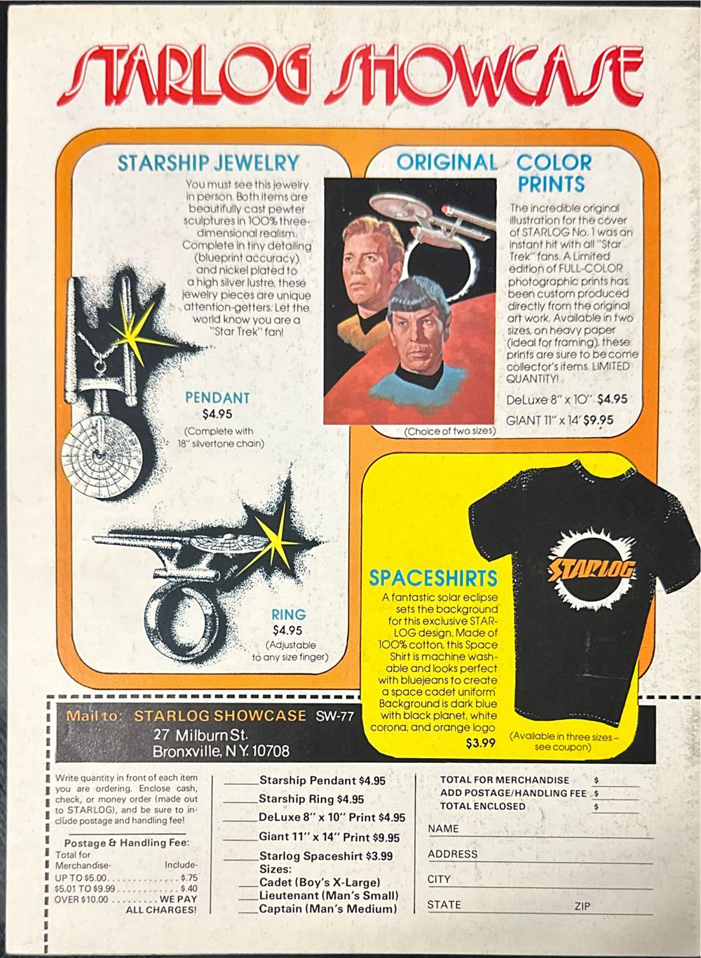 Space Wars  (October) magazine collectible - Main Image 2