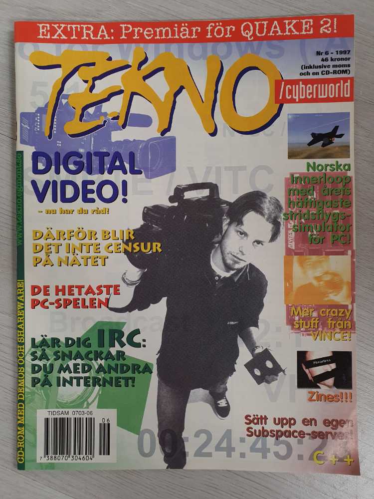 Tekno  magazine collectible [Barcode 738807030460406] - Main Image 1