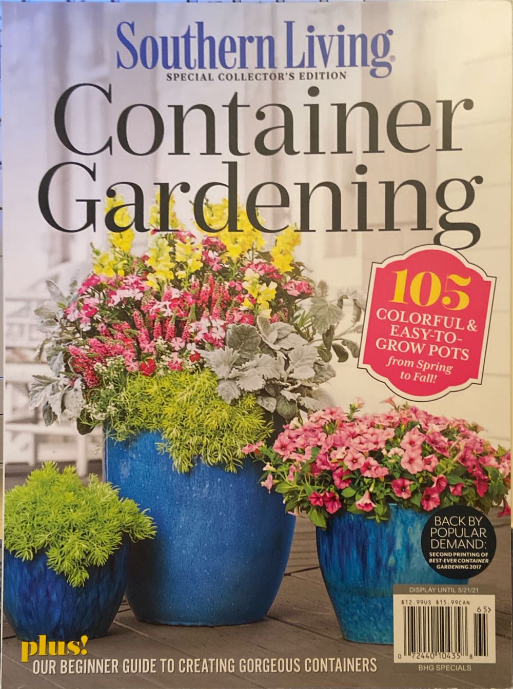 Container Gardening  (January) magazine collectible - Main Image 1
