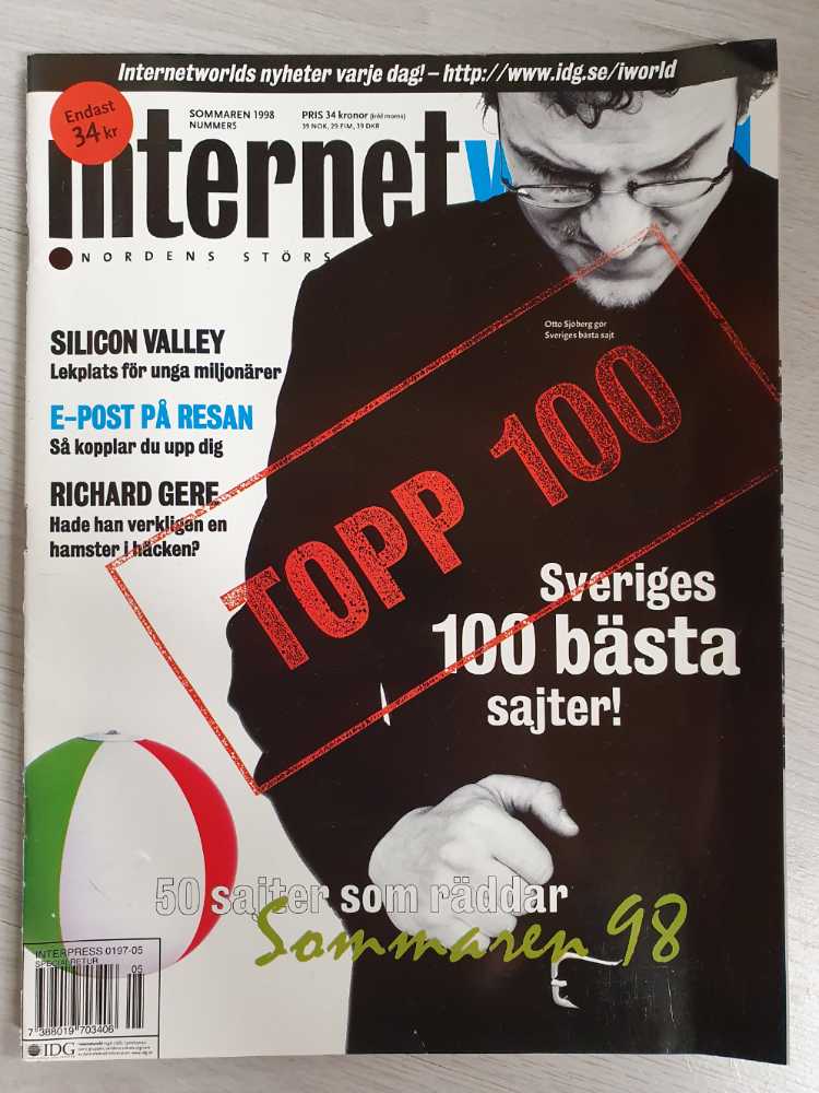 Internet World  magazine collectible - Main Image 1