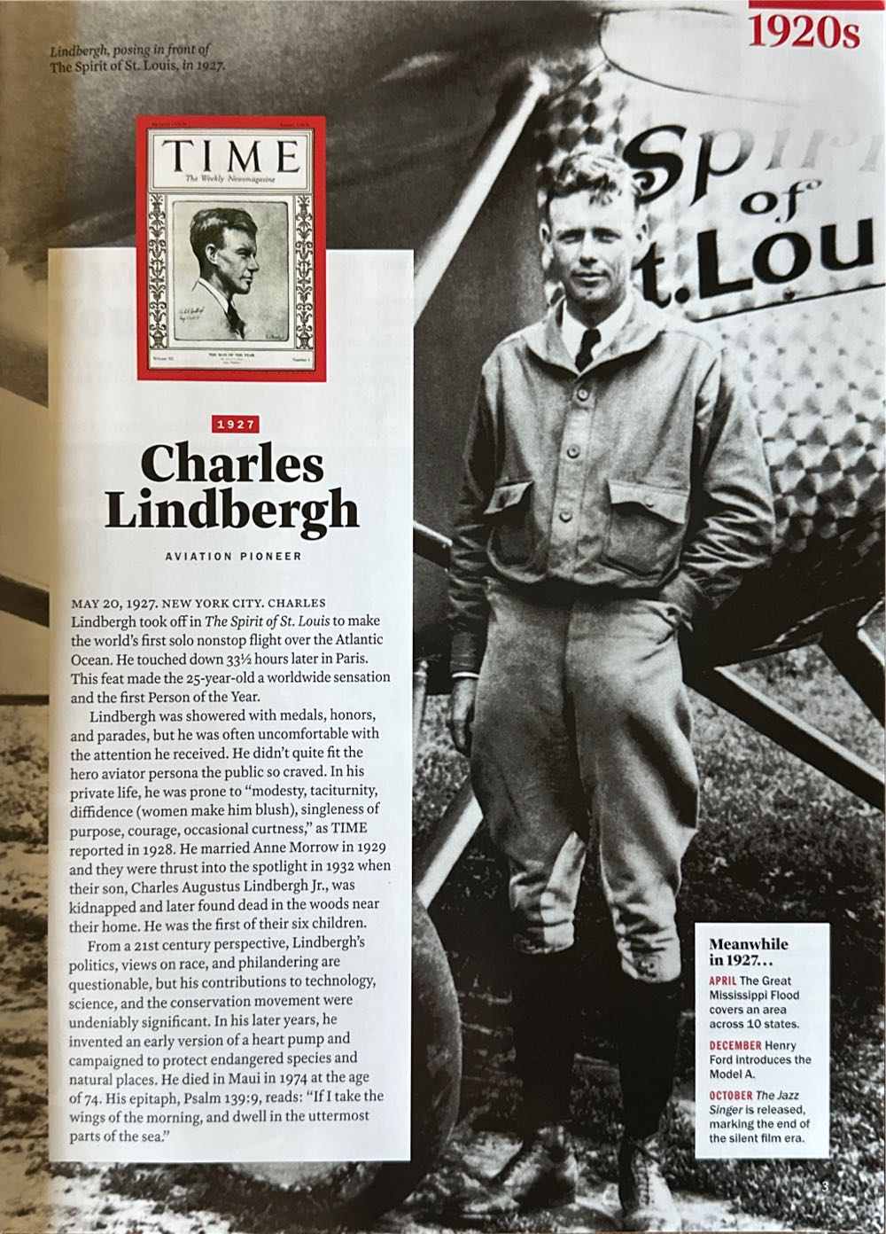 Time Magazine Person of the Year 95 Years  magazine collectible - Main Image 3