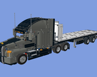 42078 Flatbed Trailer  magazine collectible - Main Image 3