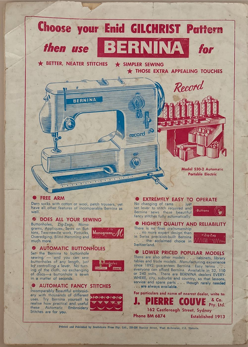 Enid Gilchrist Six To Nine Years  magazine collectible - Main Image 2